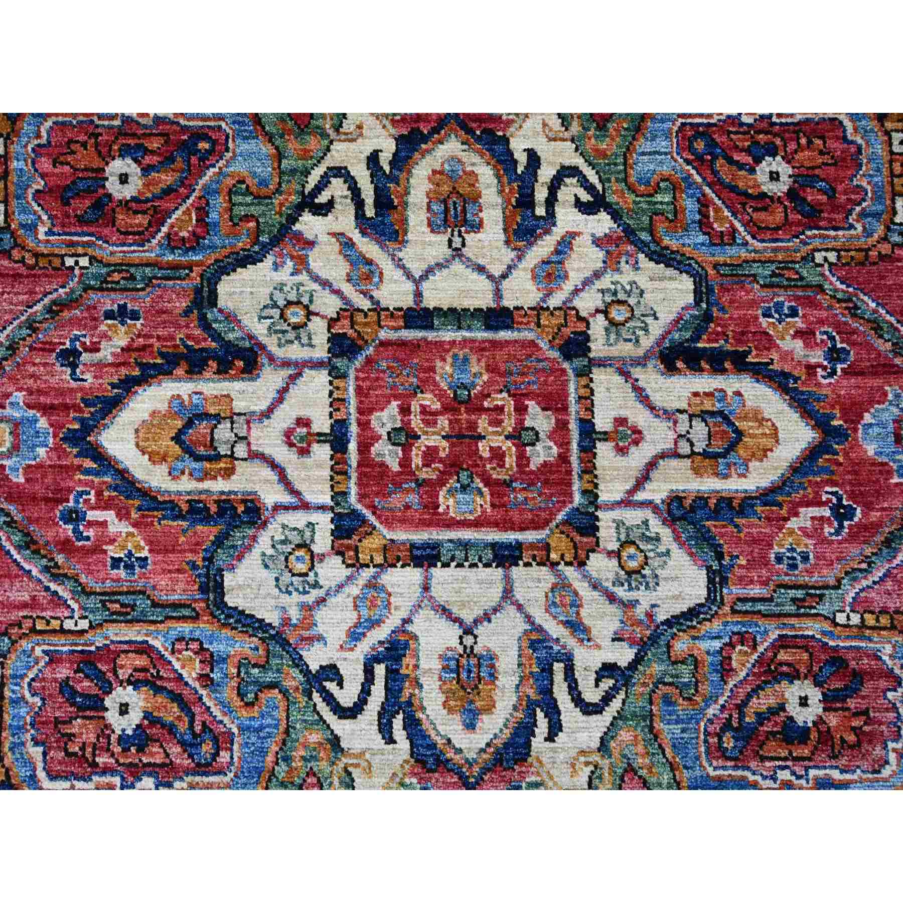 Heriz-Hand-Knotted-Rug-106070