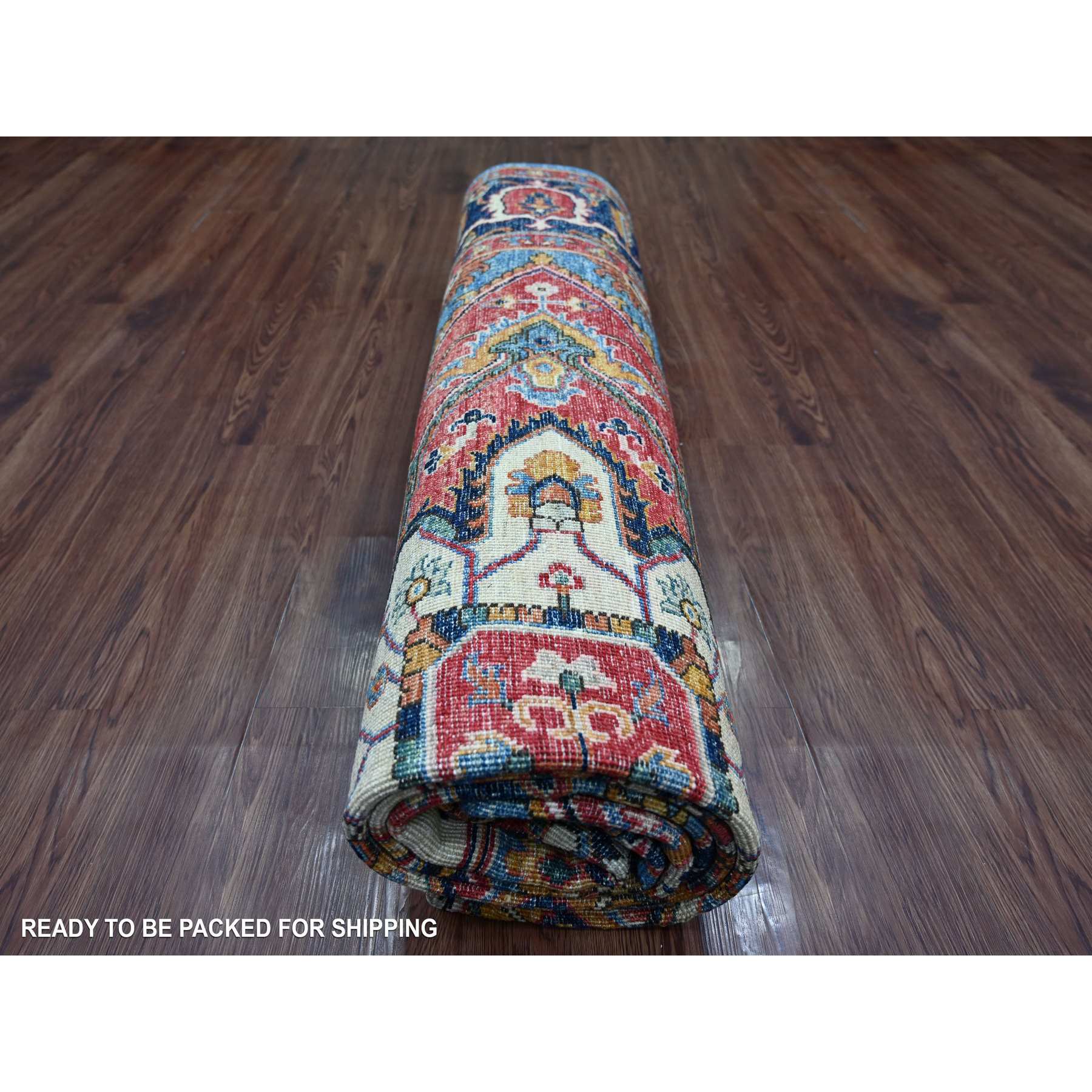 Heriz-Hand-Knotted-Rug-106070