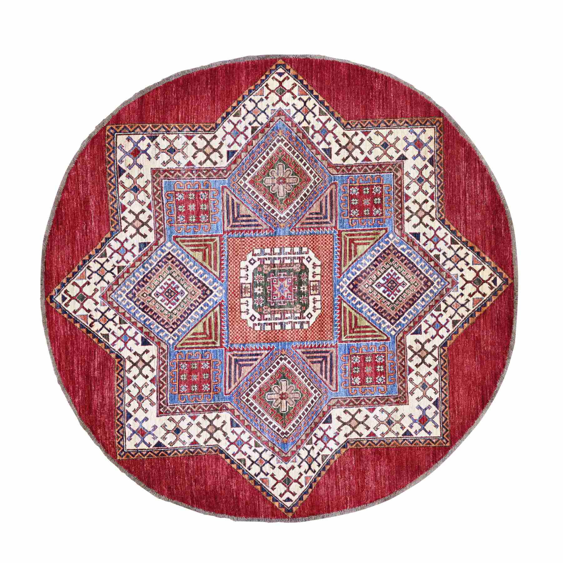 Kazak-Hand-Knotted-Rug-106450