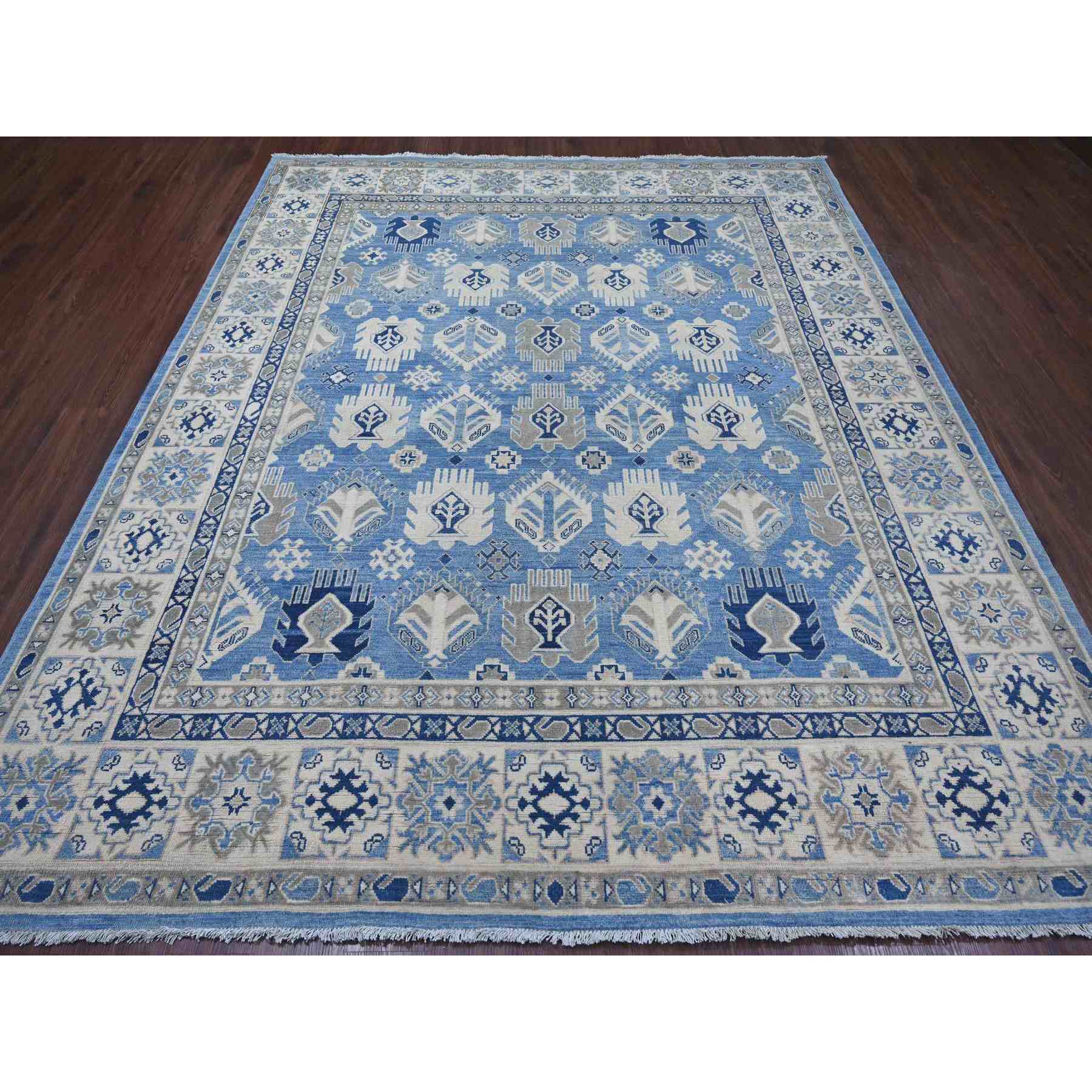 Kazak-Hand-Knotted-Rug-107430