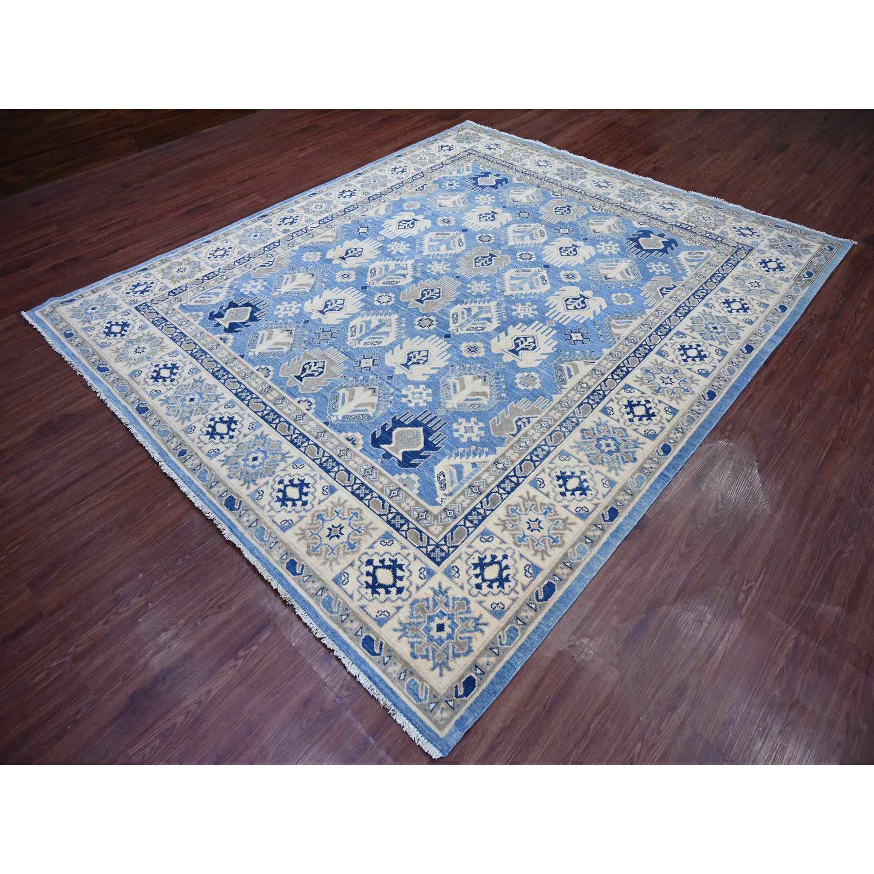 Kazak-Hand-Knotted-Rug-107430