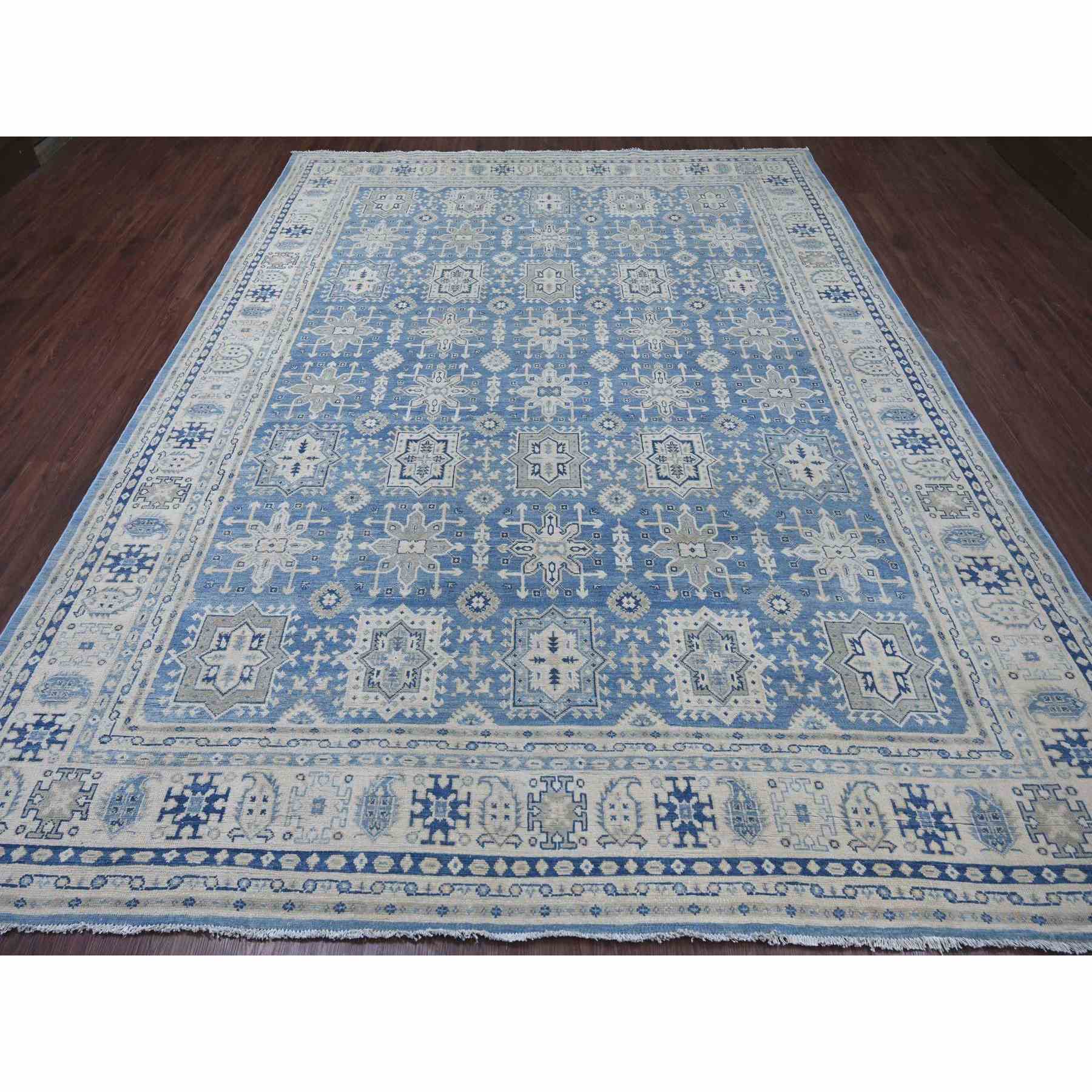 Kazak-Hand-Knotted-Rug-107445