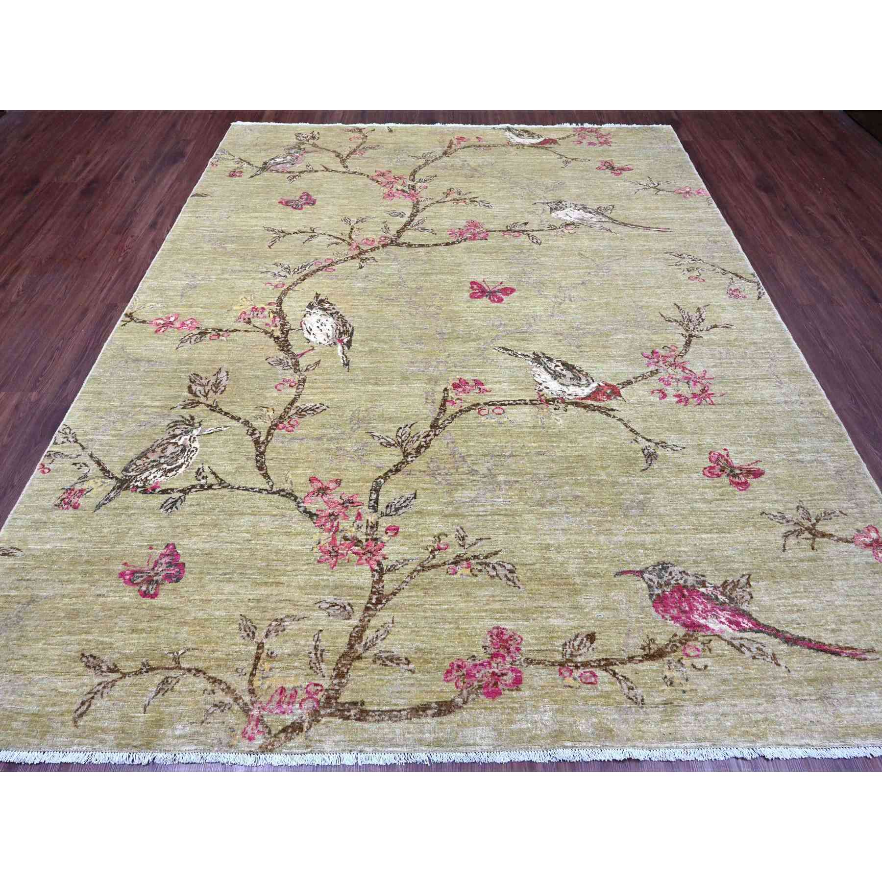 Modern-and-Contemporary-Hand-Knotted-Rug-105035