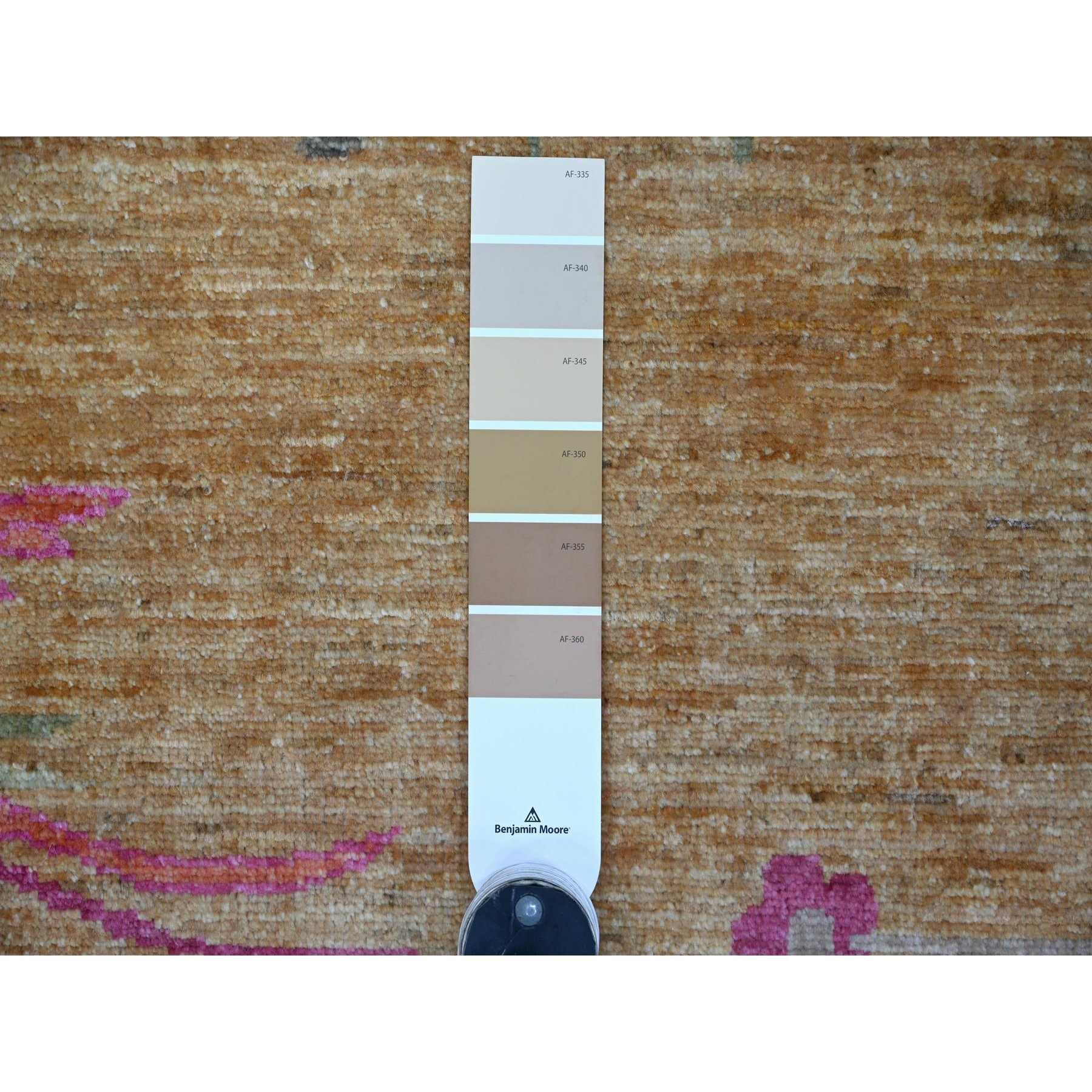 Oushak-And-Peshawar-Hand-Knotted-Rug-105220