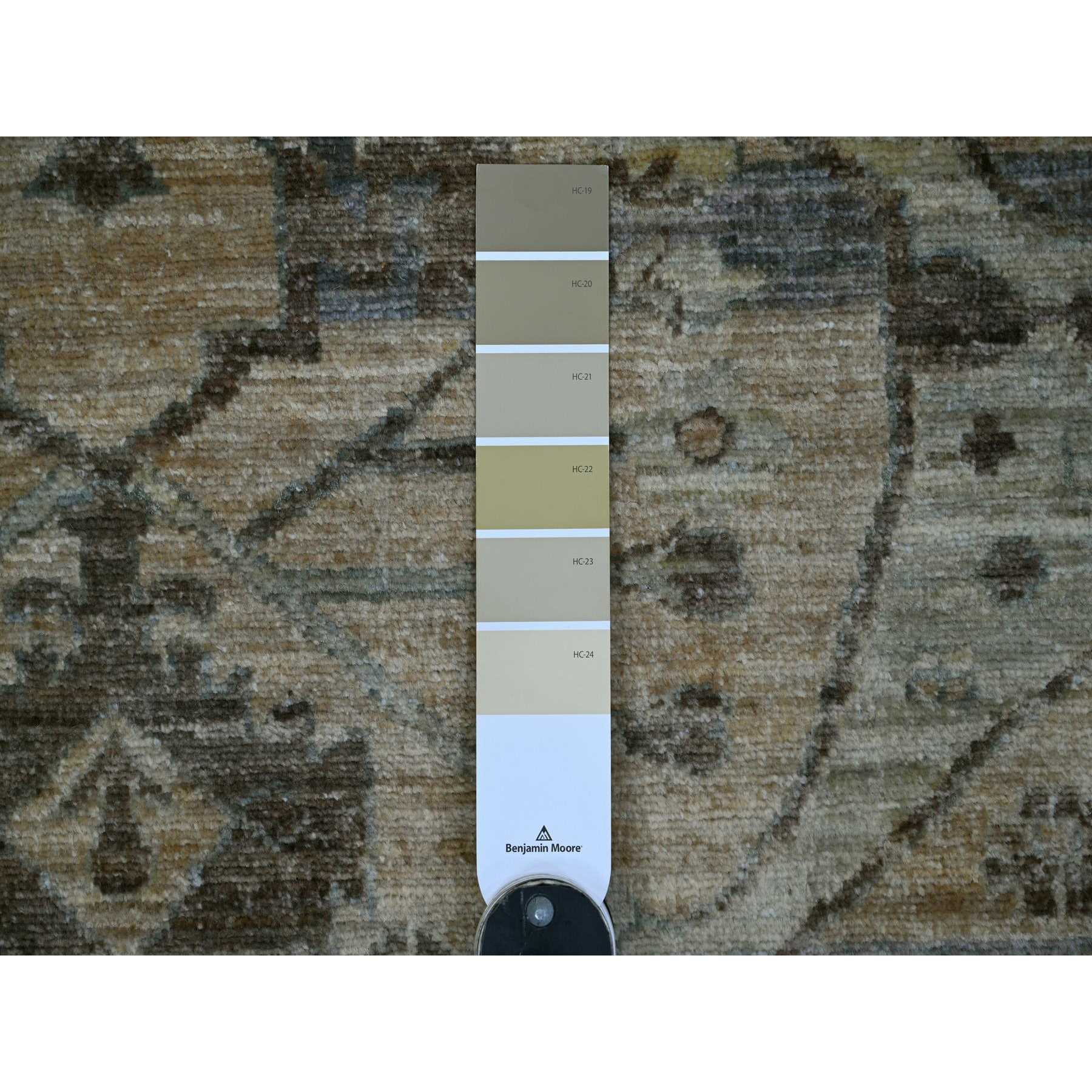 Oushak-And-Peshawar-Hand-Knotted-Rug-105225