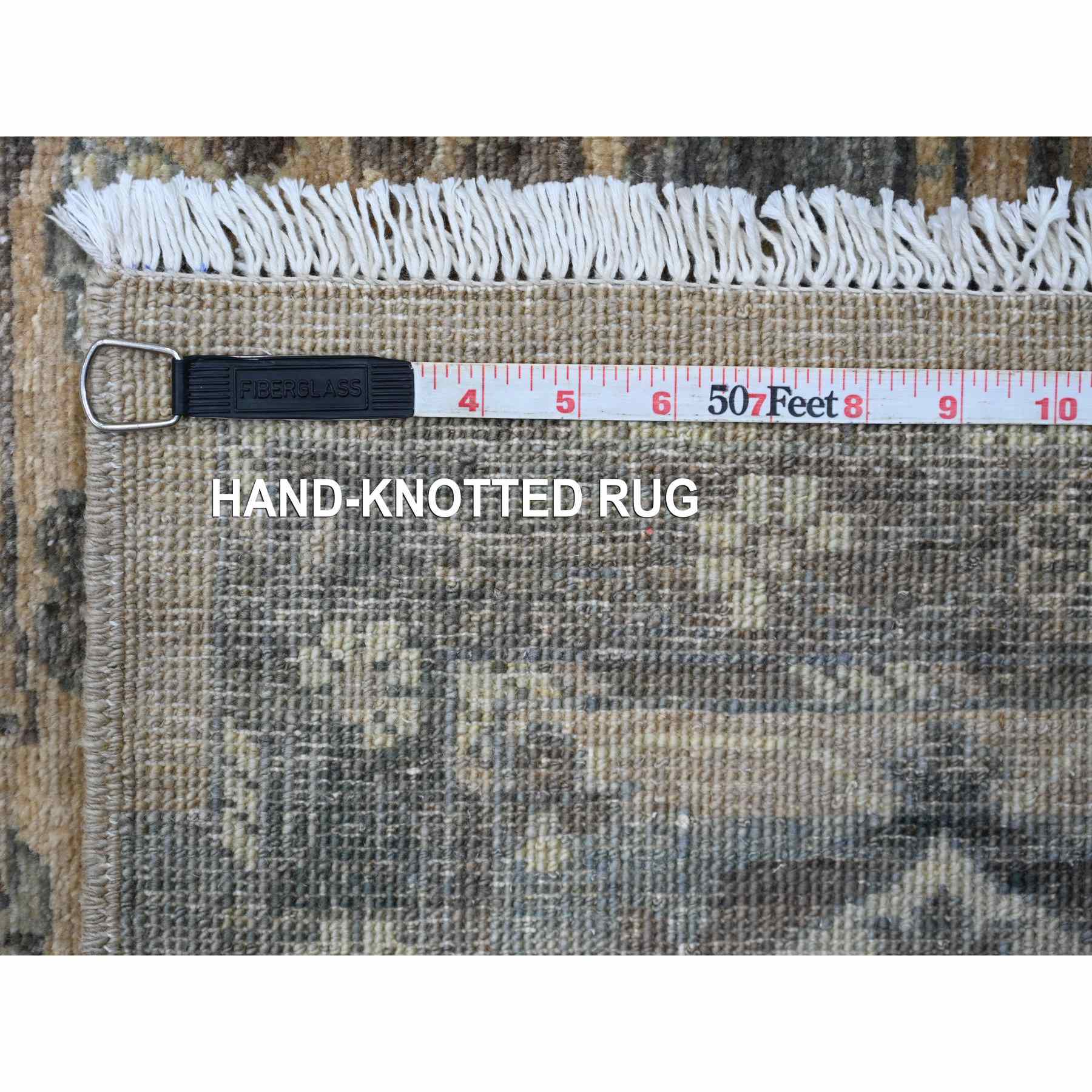 Oushak-And-Peshawar-Hand-Knotted-Rug-105225