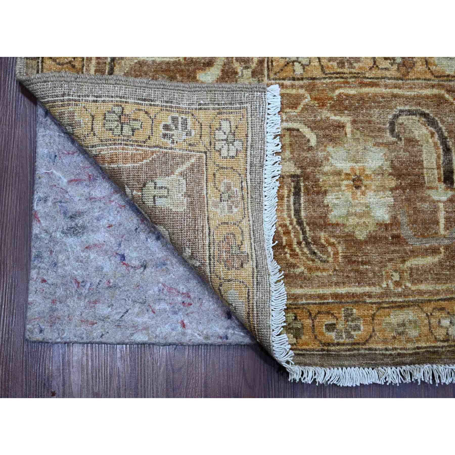 Oushak-And-Peshawar-Hand-Knotted-Rug-105270