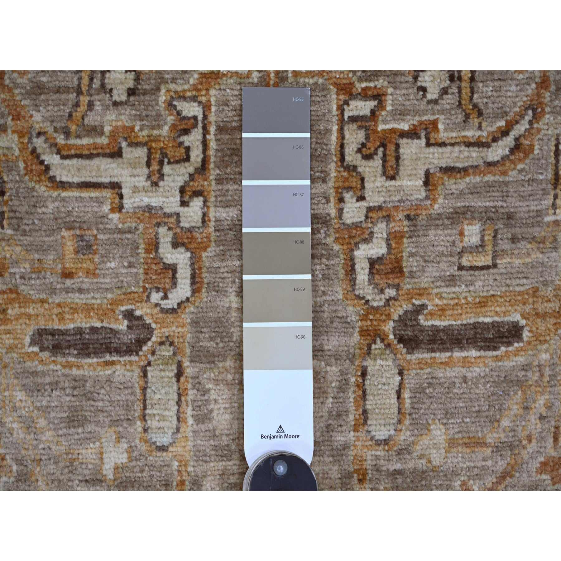 Oushak-And-Peshawar-Hand-Knotted-Rug-105270