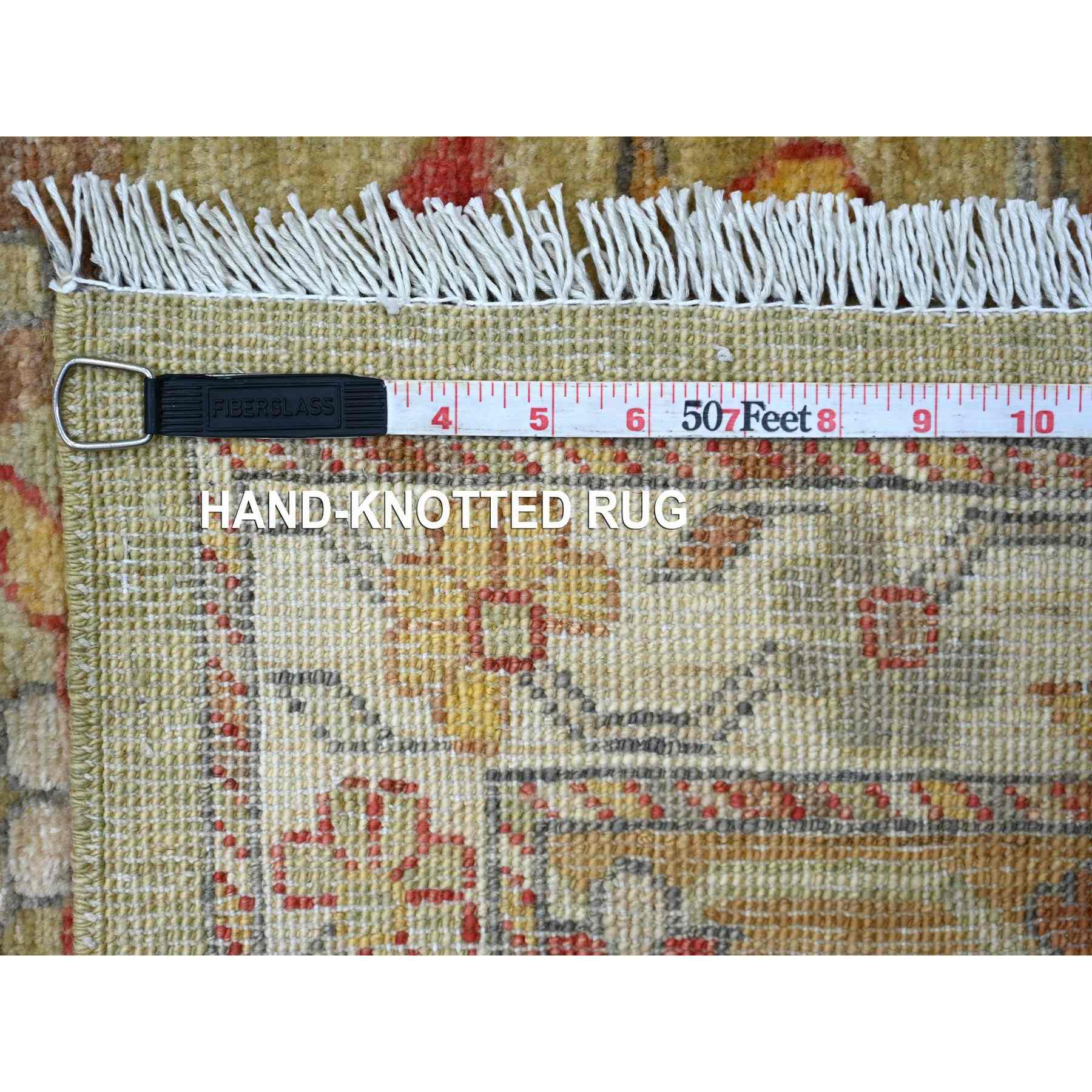 Oushak-And-Peshawar-Hand-Knotted-Rug-105275