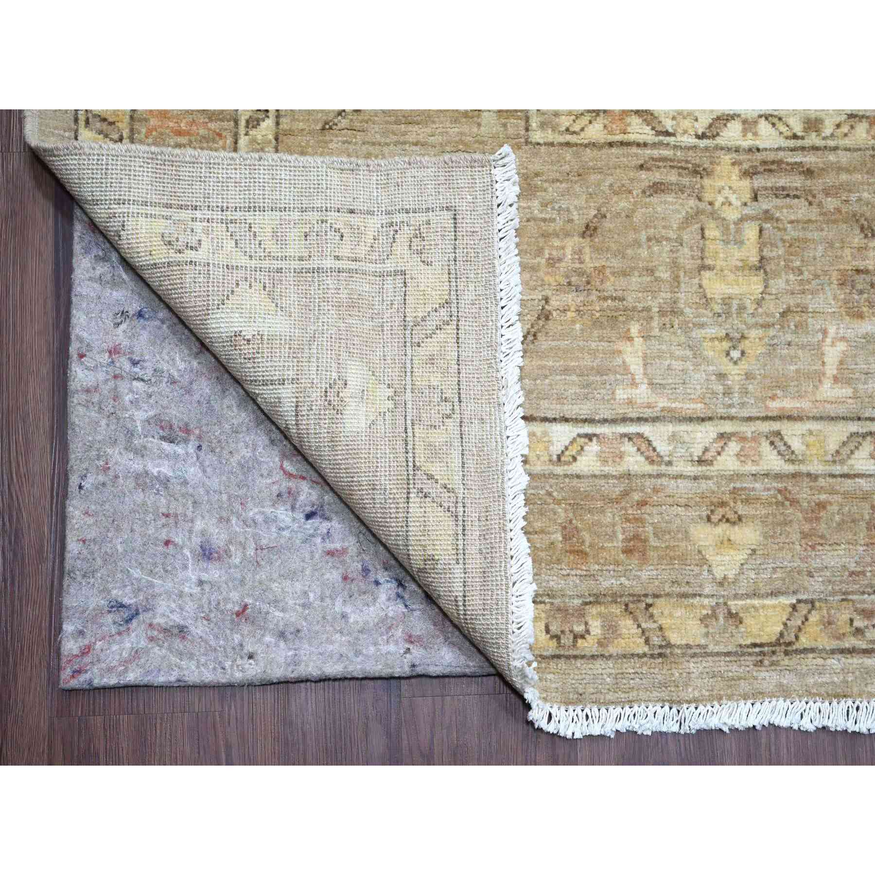 Oushak-And-Peshawar-Hand-Knotted-Rug-105525