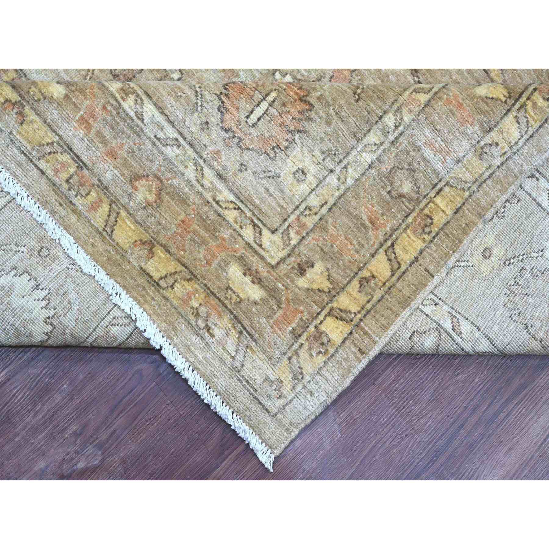 Oushak-And-Peshawar-Hand-Knotted-Rug-105525