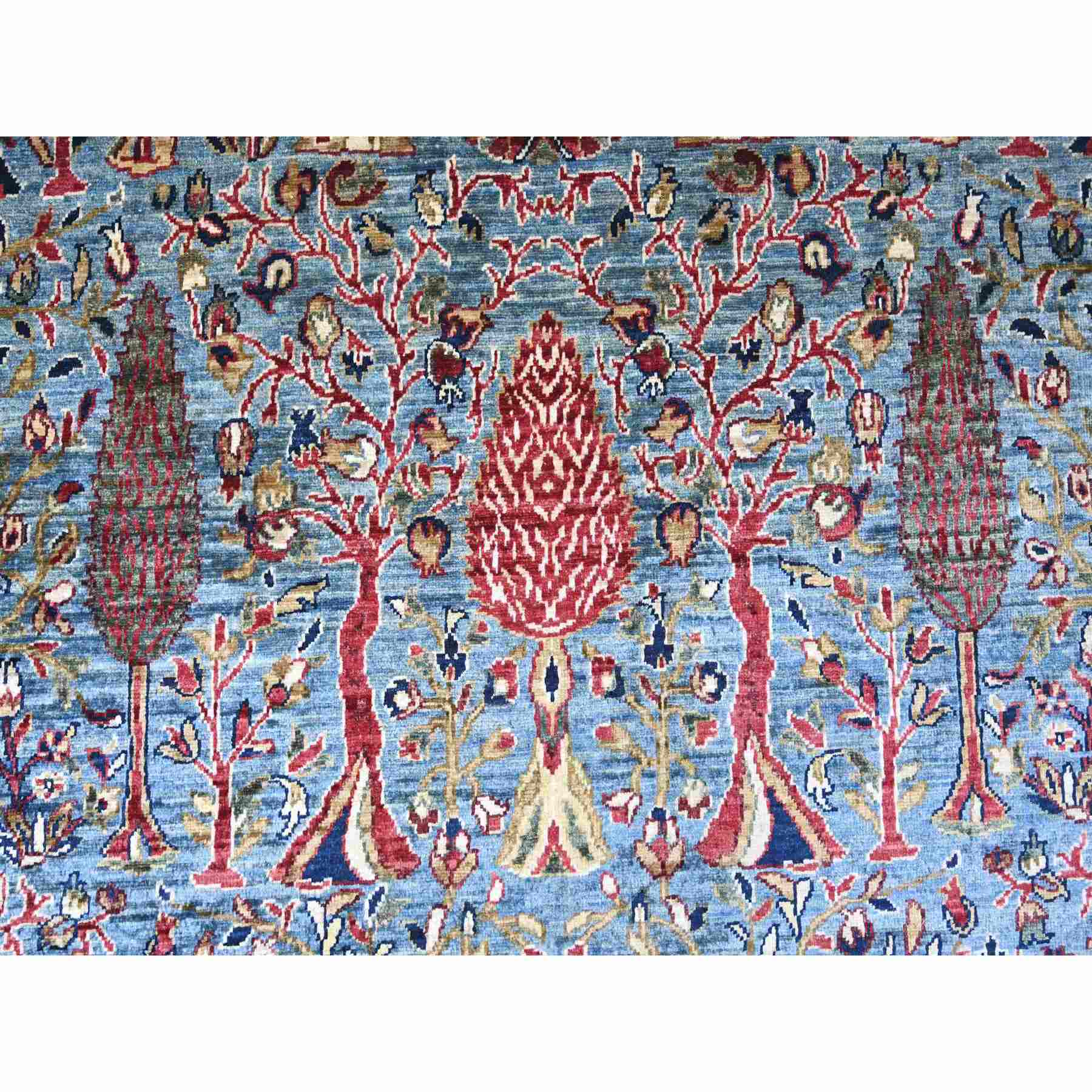 Oushak-And-Peshawar-Hand-Knotted-Rug-105615