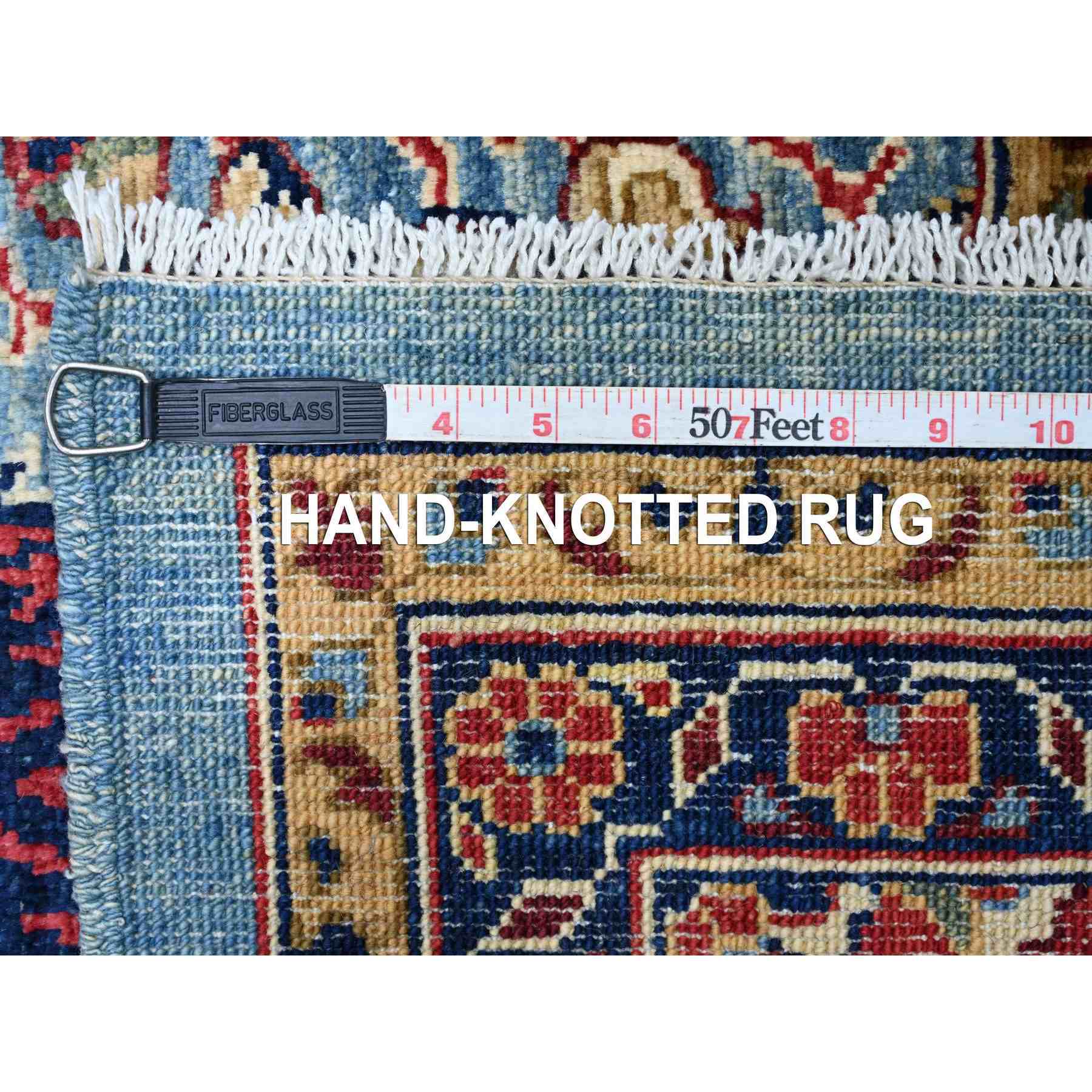 Oushak-And-Peshawar-Hand-Knotted-Rug-105615