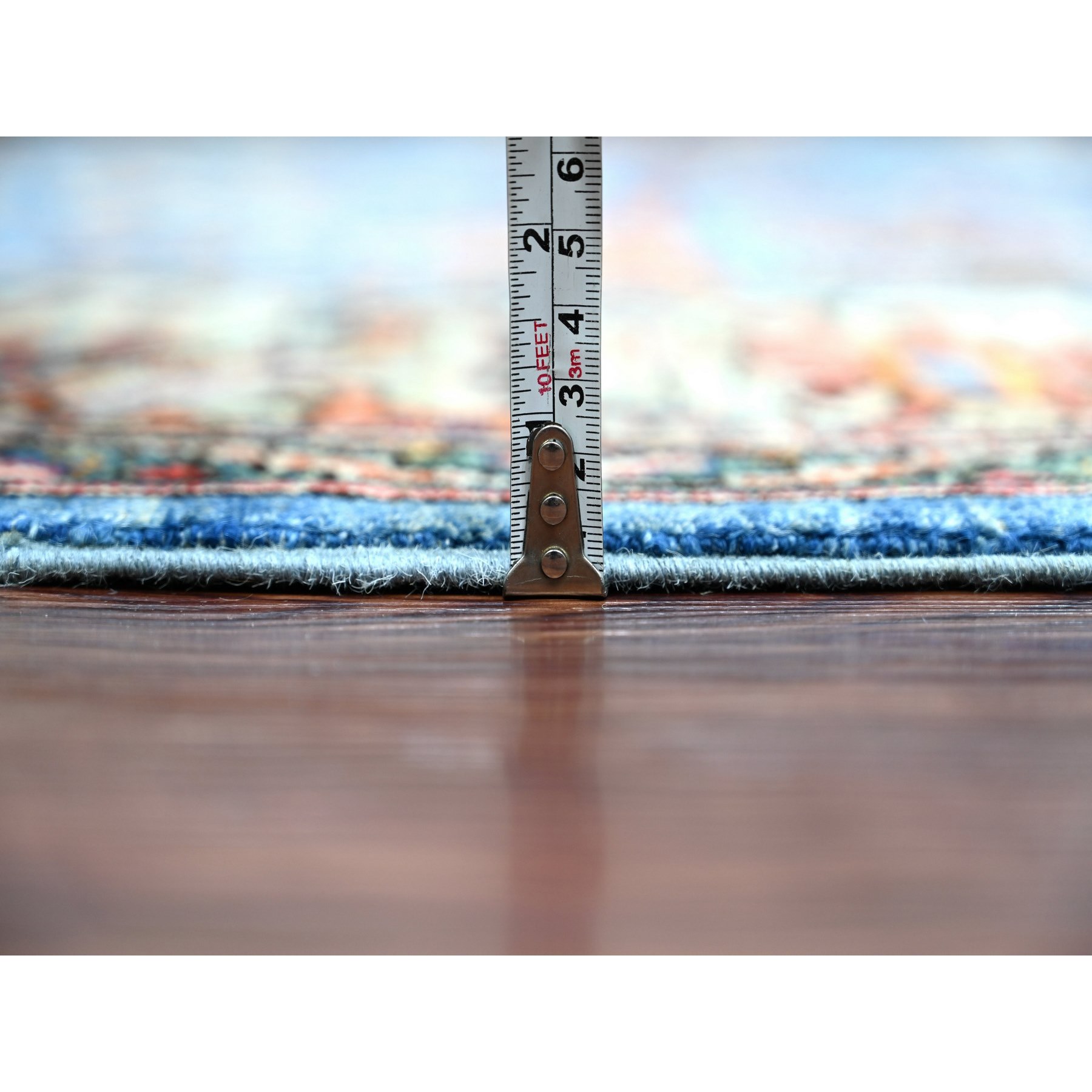 Oushak-And-Peshawar-Hand-Knotted-Rug-105680