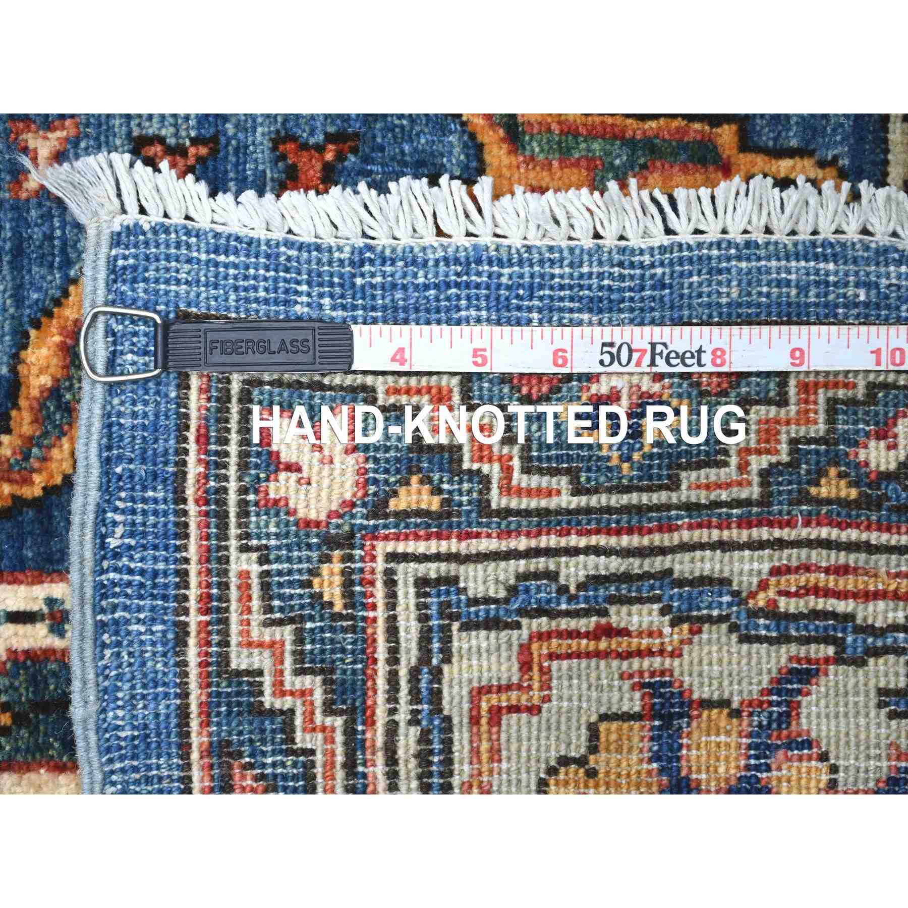 Oushak-And-Peshawar-Hand-Knotted-Rug-105680