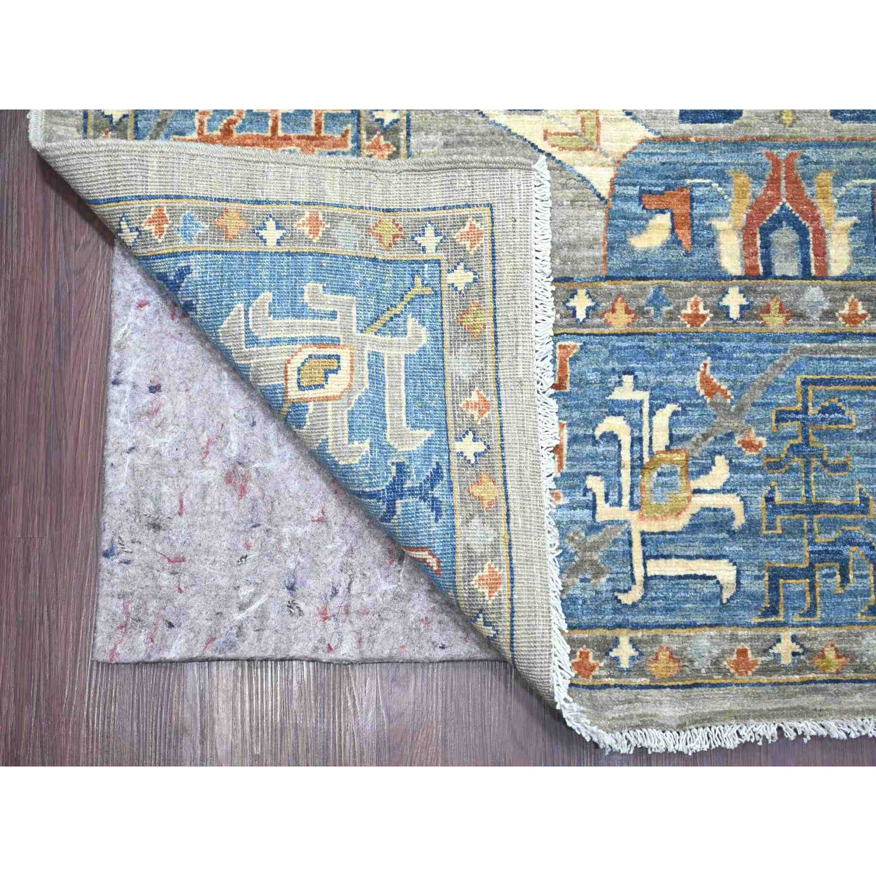 Oushak-And-Peshawar-Hand-Knotted-Rug-105695