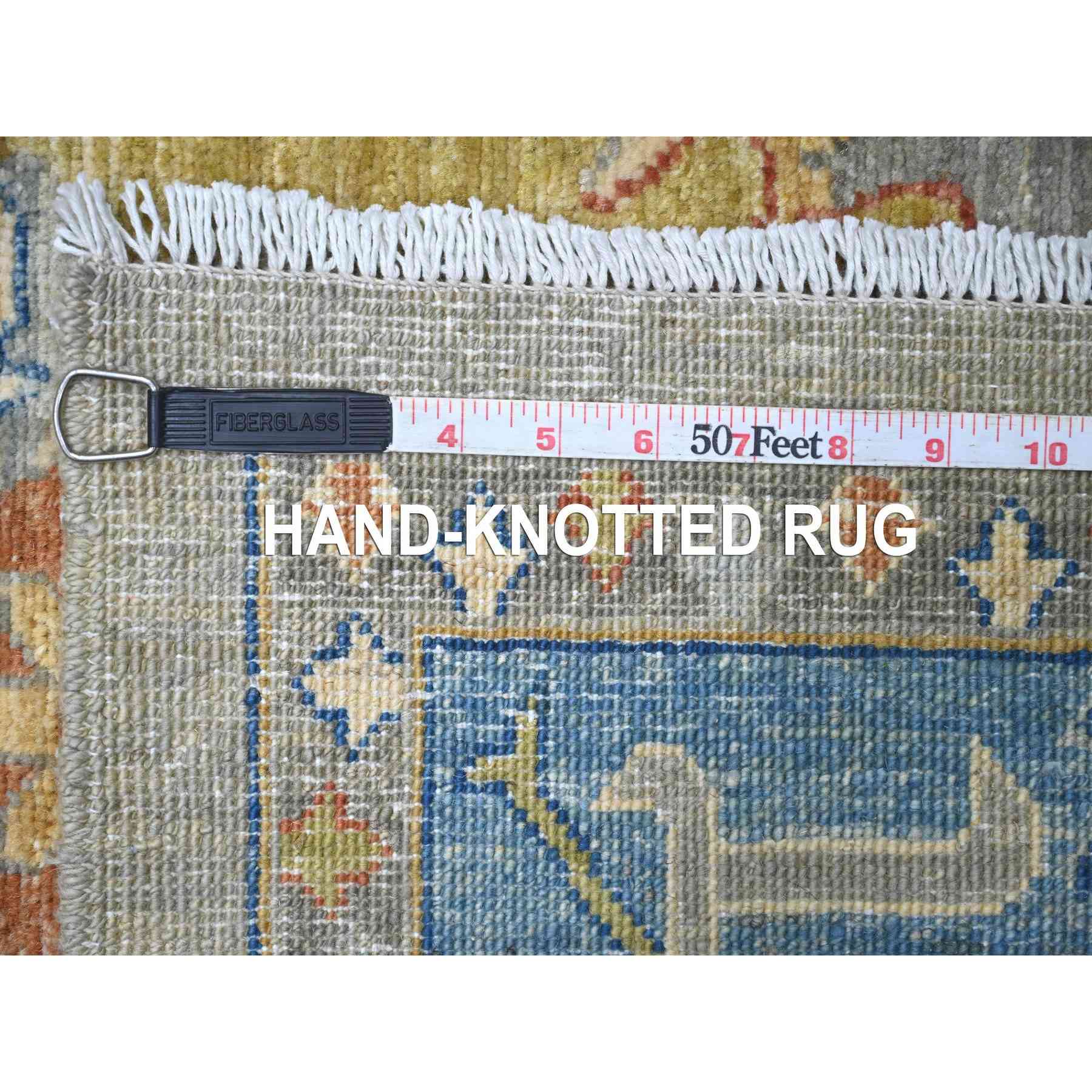 Oushak-And-Peshawar-Hand-Knotted-Rug-105695