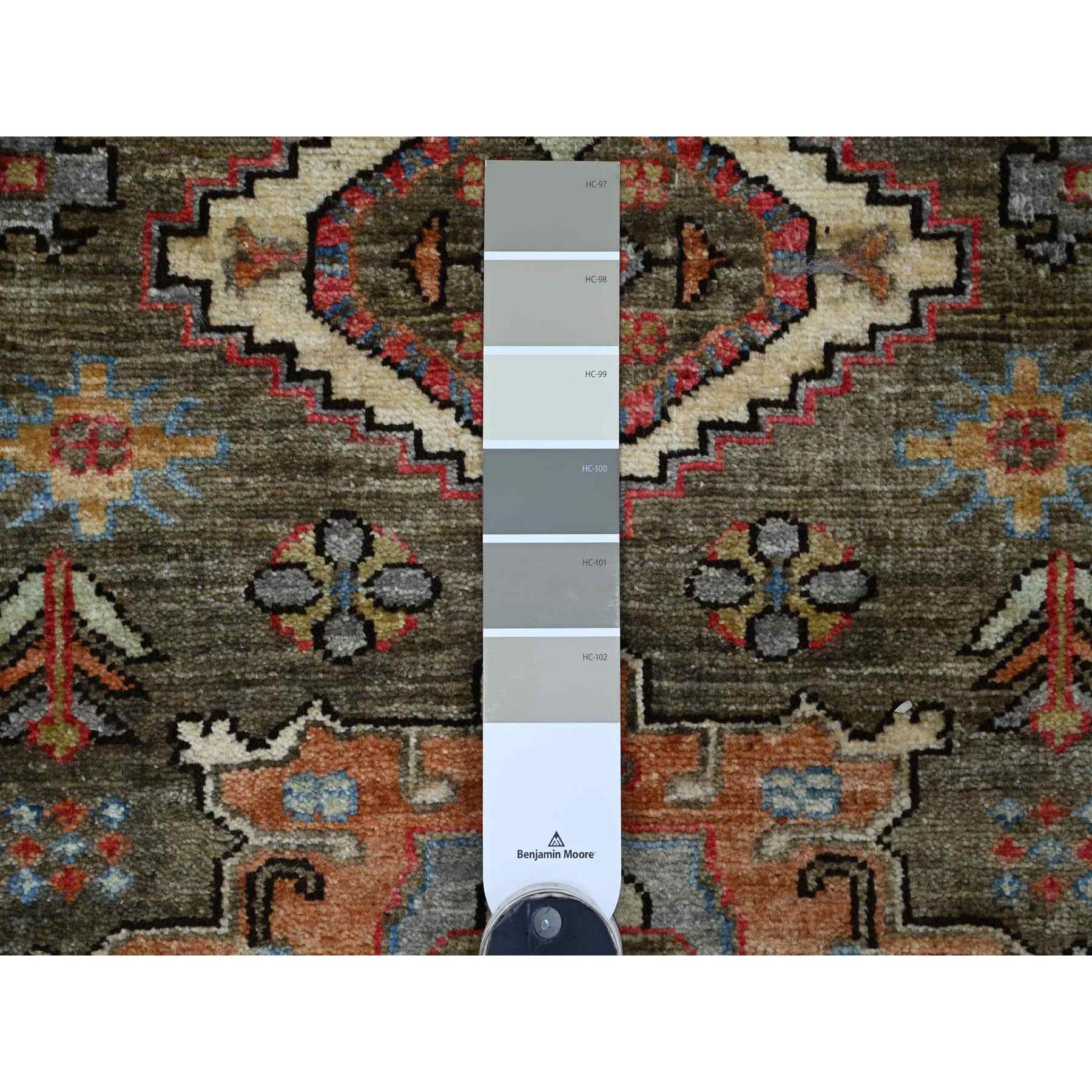 Oushak-And-Peshawar-Hand-Knotted-Rug-105785