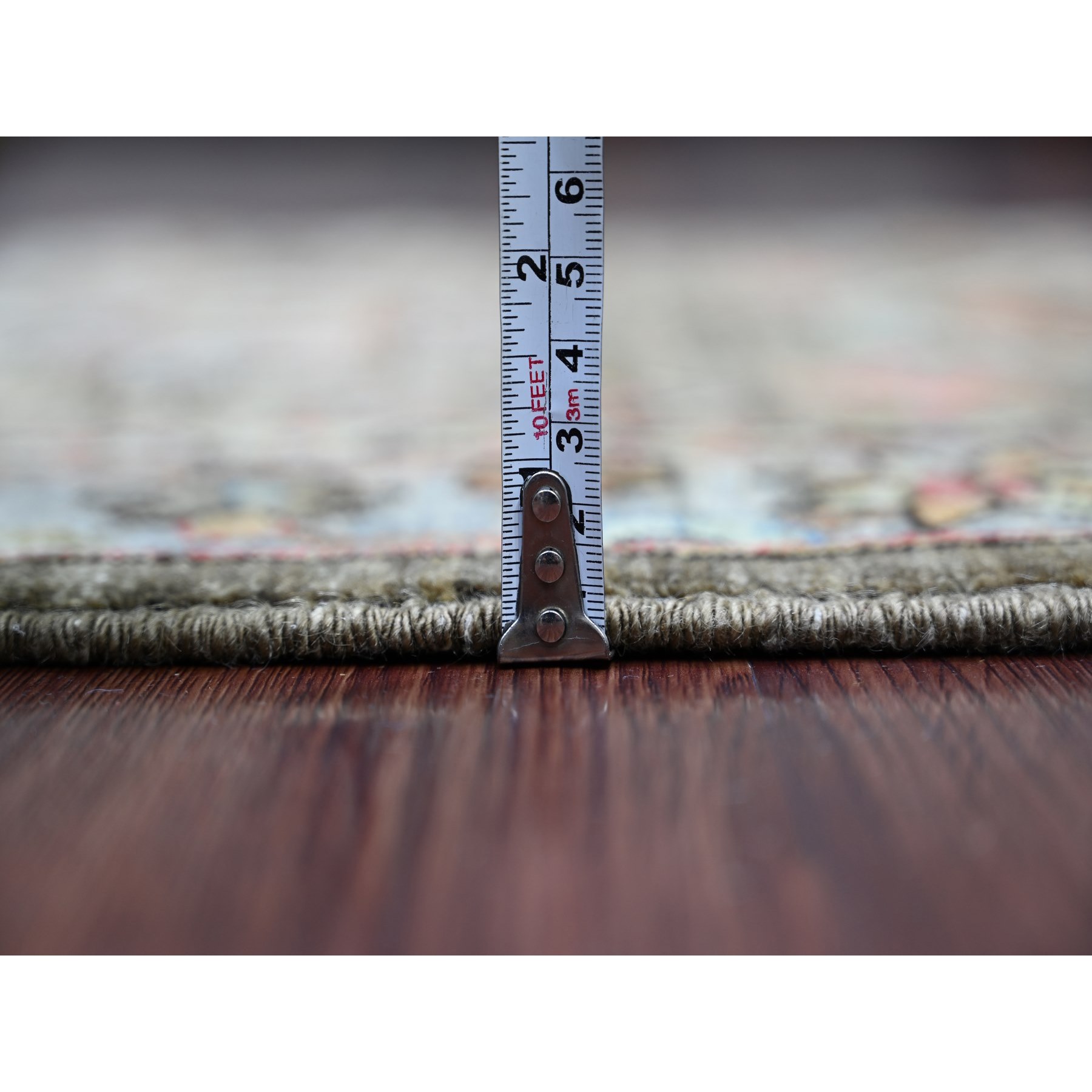 Oushak-And-Peshawar-Hand-Knotted-Rug-105785