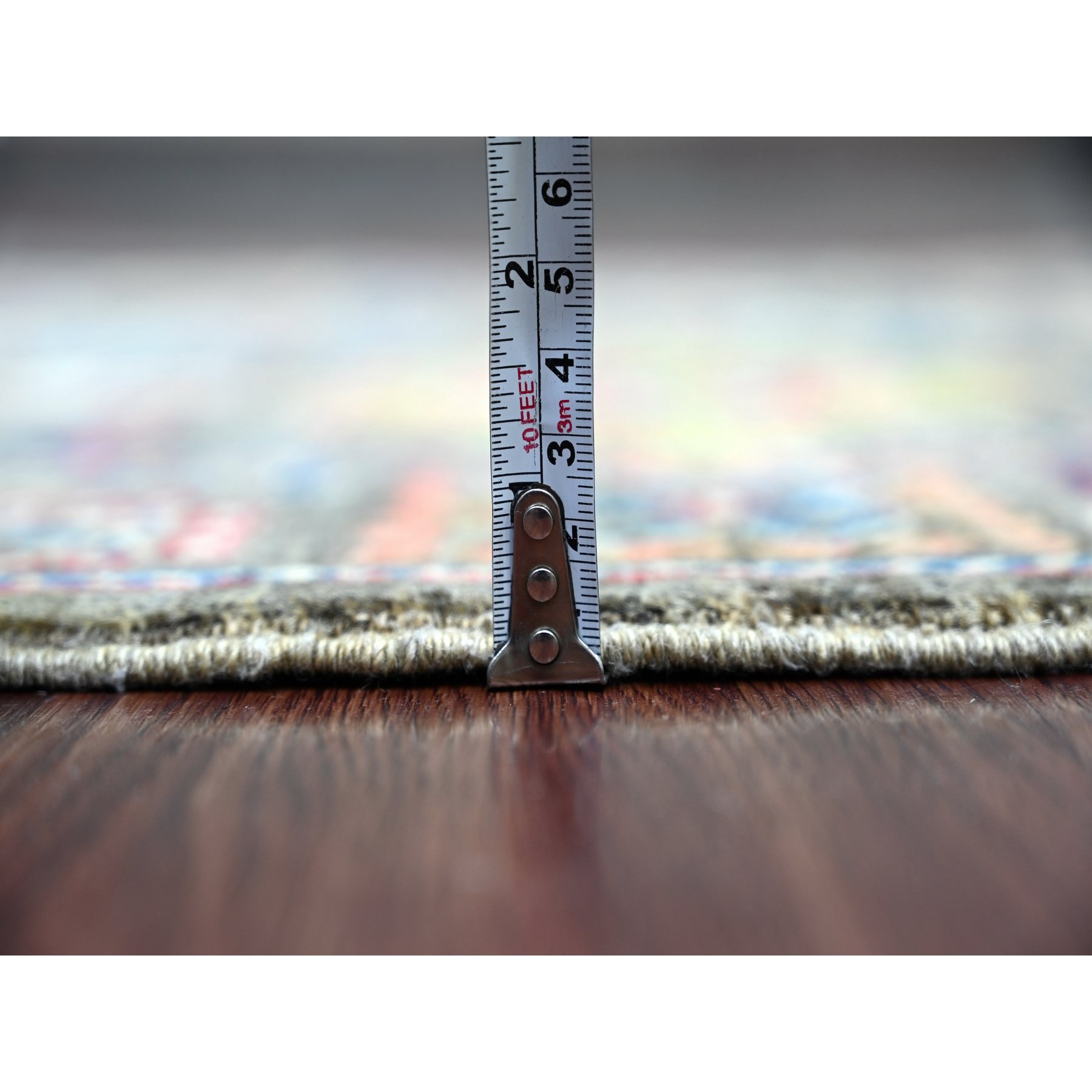 Oushak-And-Peshawar-Hand-Knotted-Rug-105930