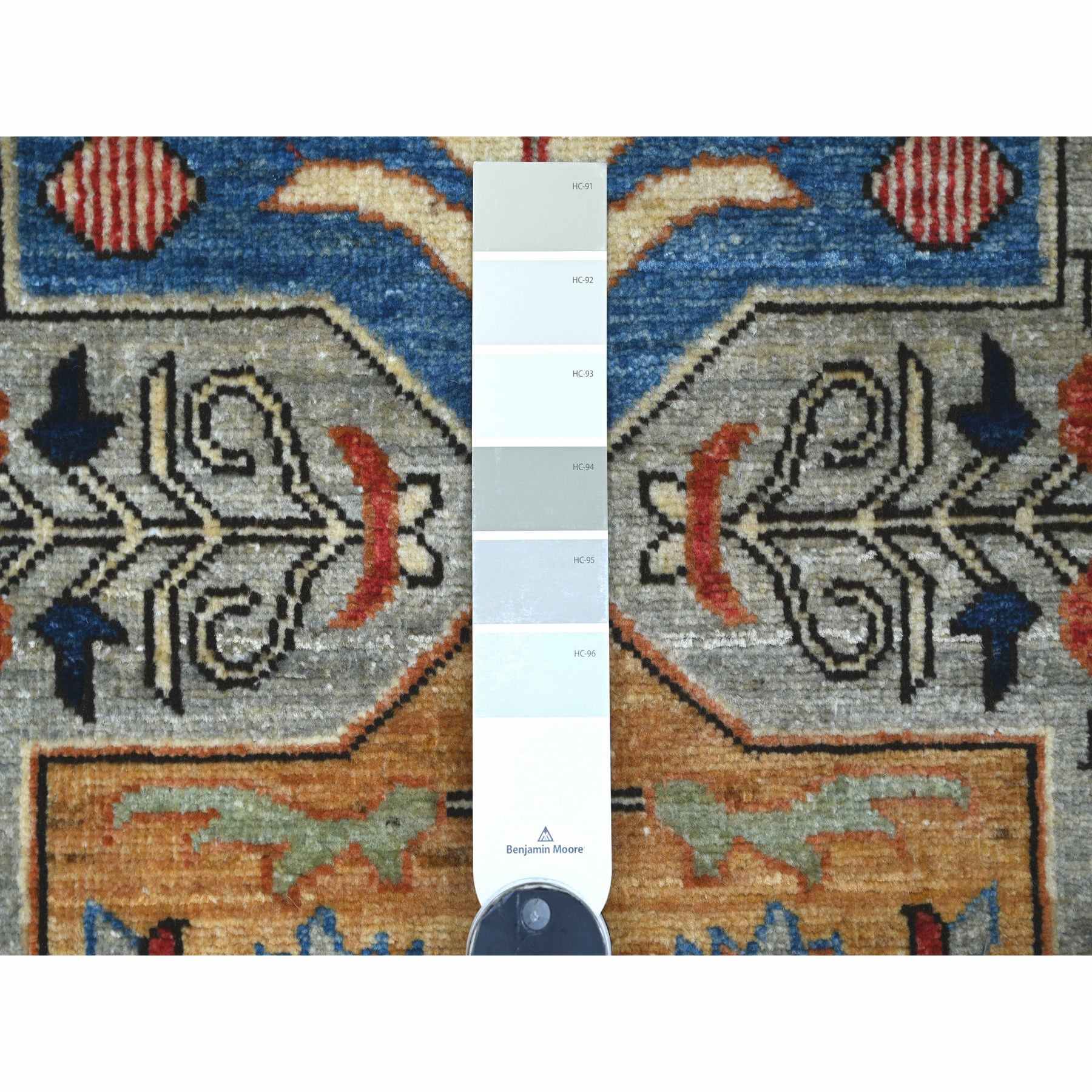 Oushak-And-Peshawar-Hand-Knotted-Rug-105955
