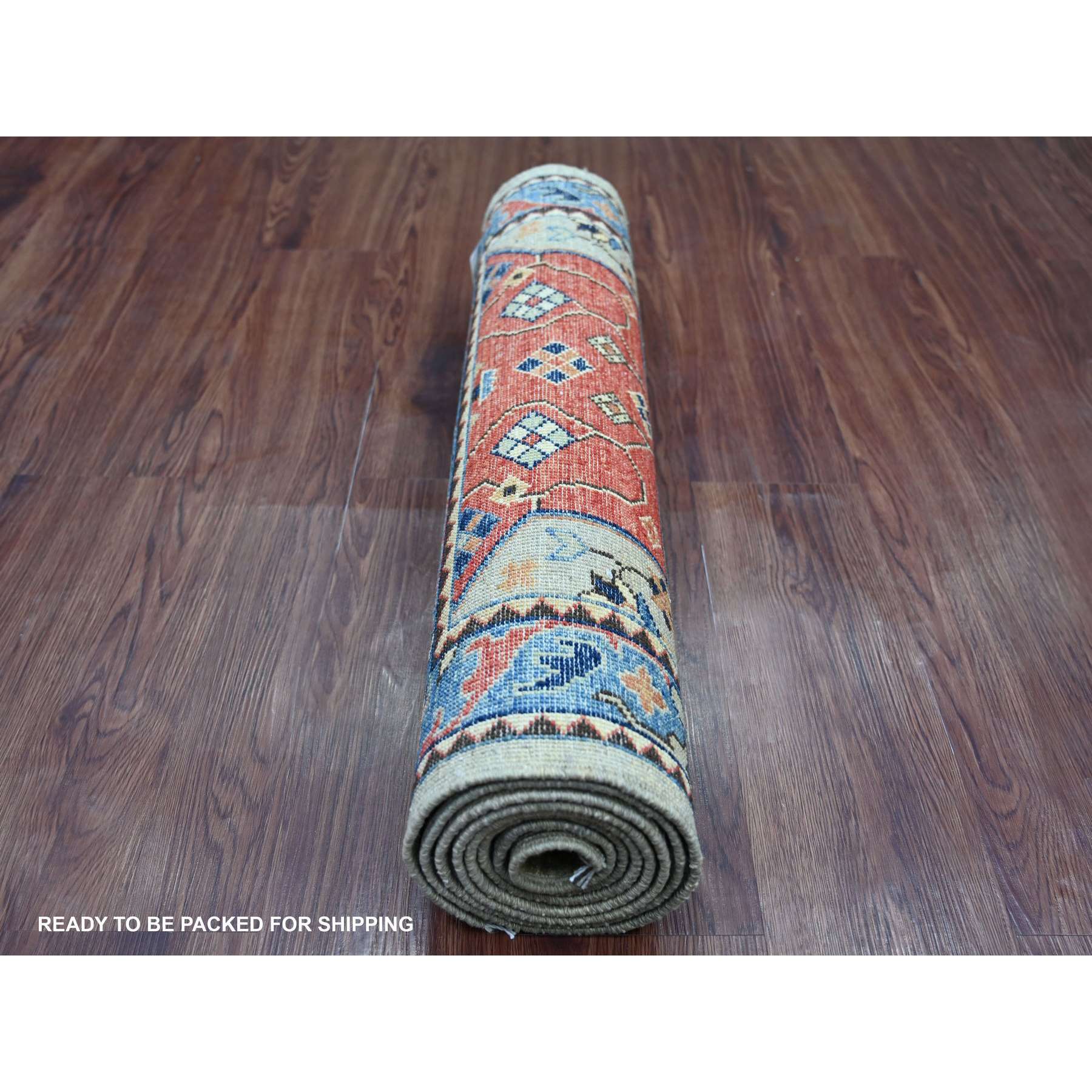 Oushak-And-Peshawar-Hand-Knotted-Rug-105955