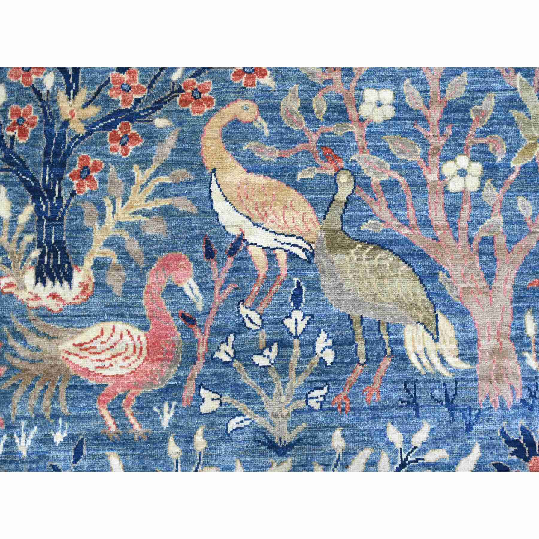 Oushak-And-Peshawar-Hand-Knotted-Rug-105960