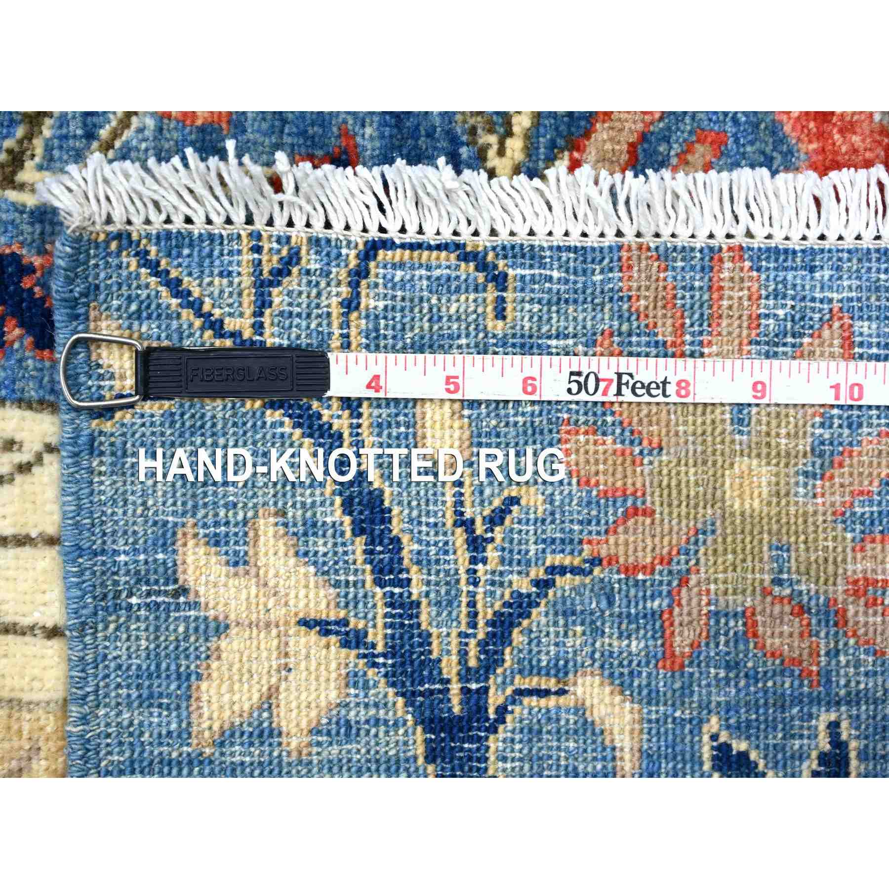 Oushak-And-Peshawar-Hand-Knotted-Rug-105960
