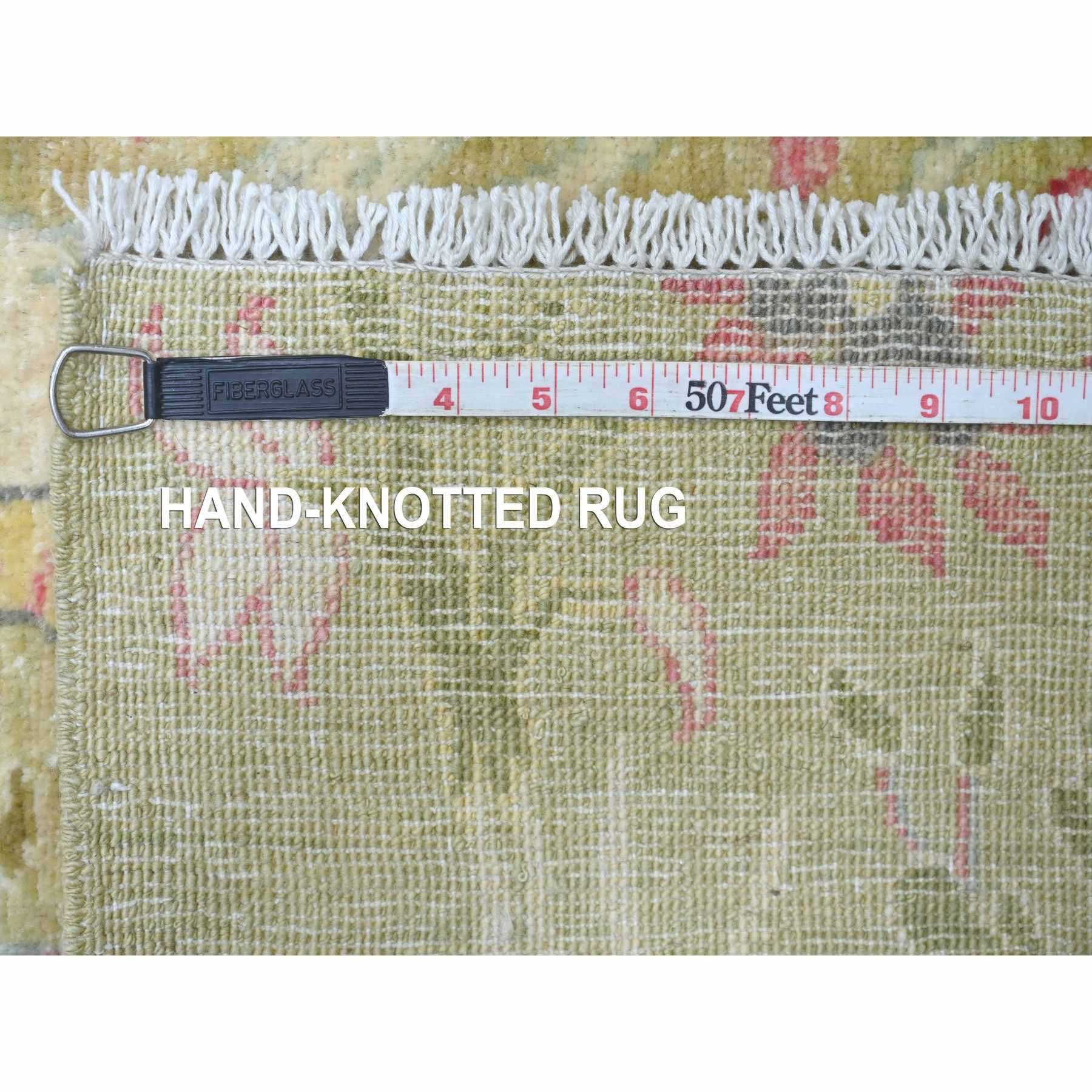 Oushak-And-Peshawar-Hand-Knotted-Rug-105965