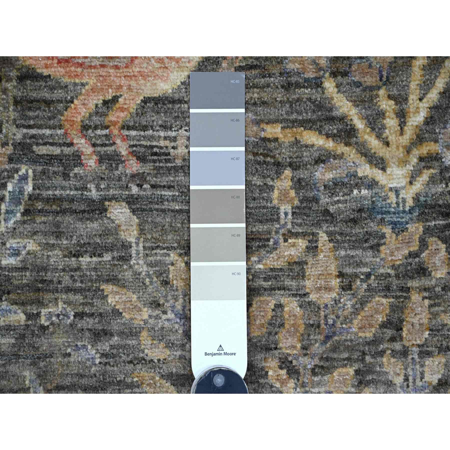Oushak-And-Peshawar-Hand-Knotted-Rug-105970