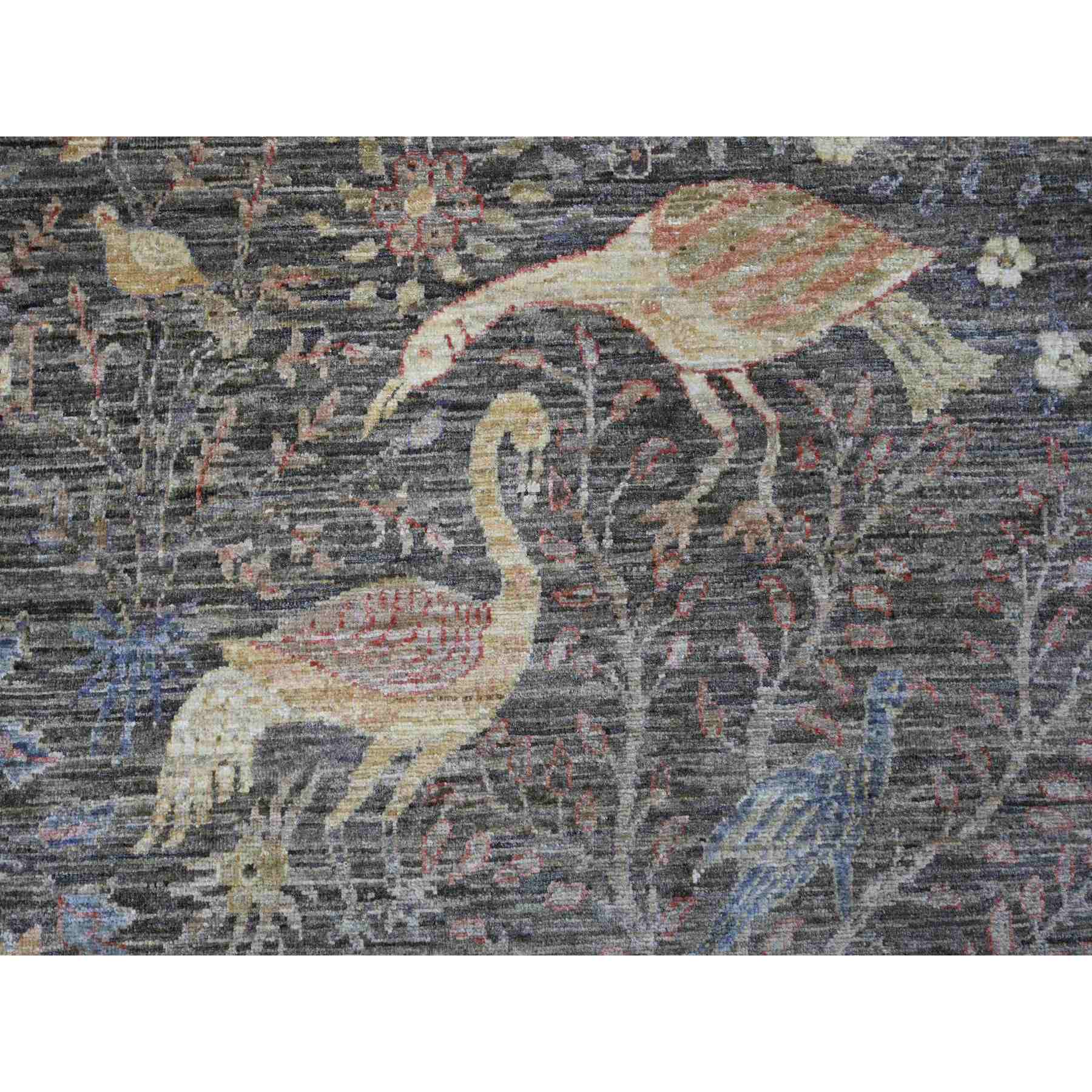 Oushak-And-Peshawar-Hand-Knotted-Rug-105970