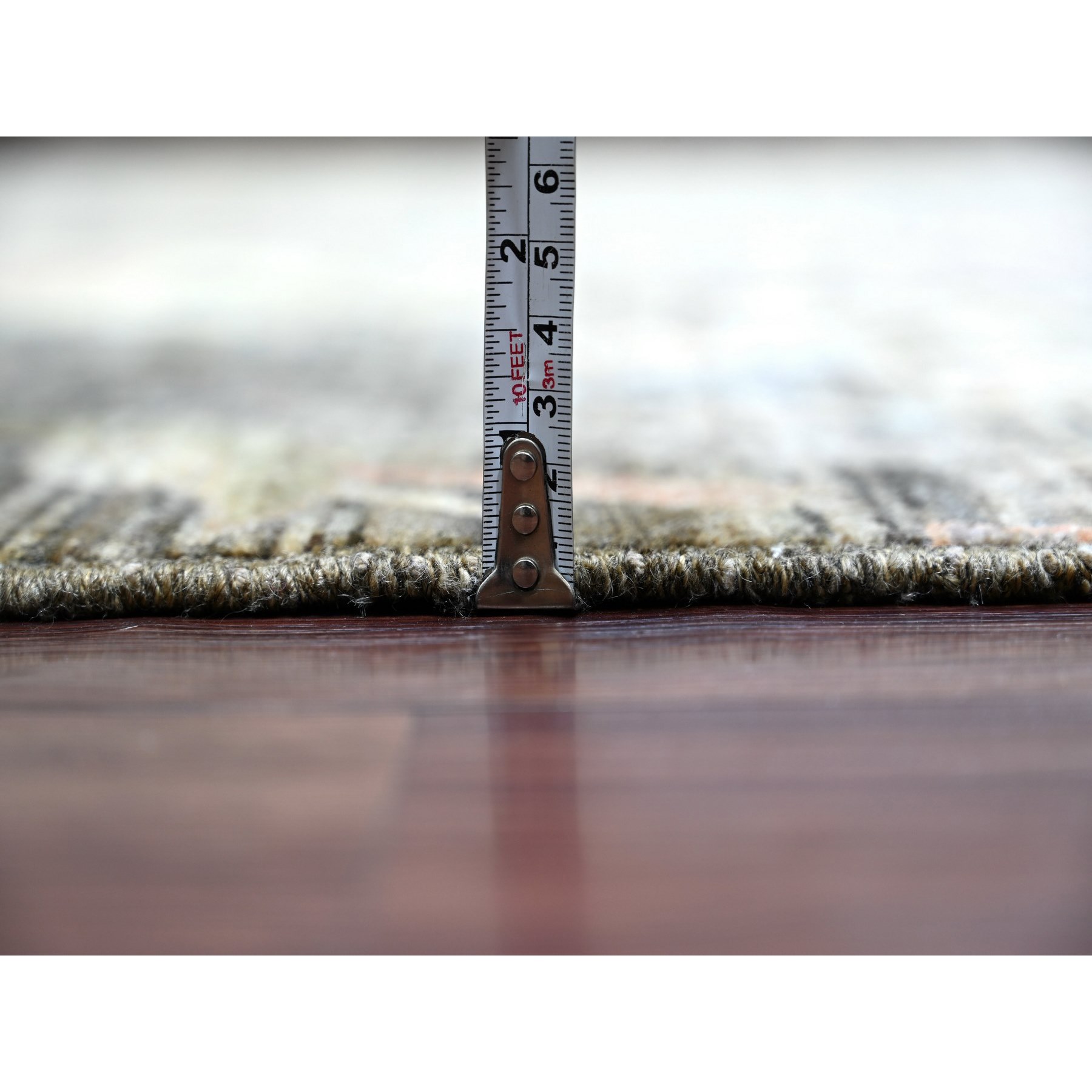 Oushak-And-Peshawar-Hand-Knotted-Rug-105970