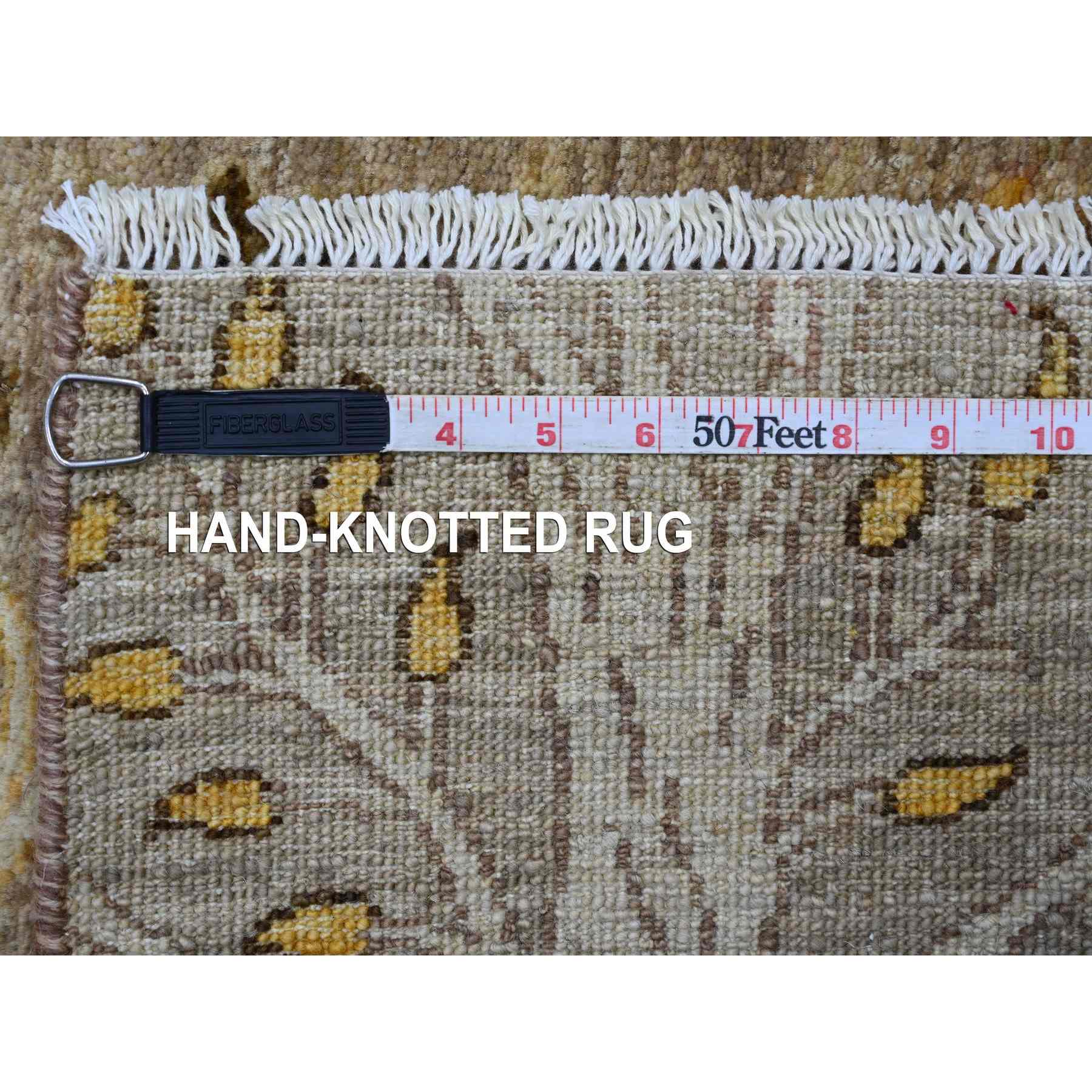 Oushak-And-Peshawar-Hand-Knotted-Rug-106000