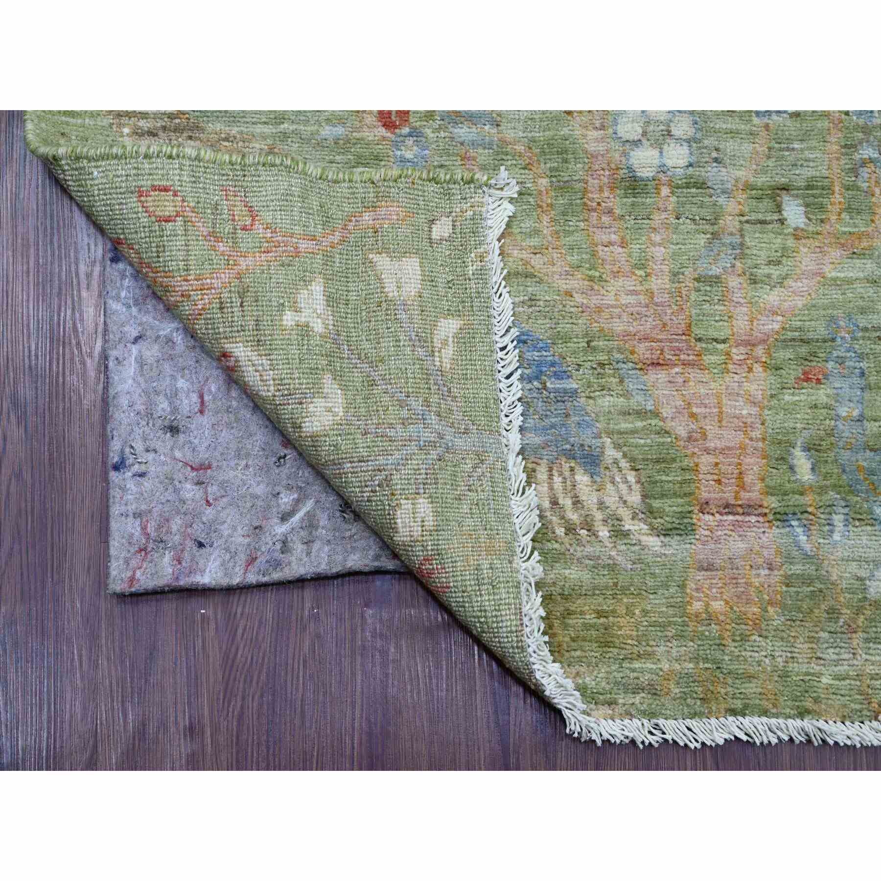 Oushak-And-Peshawar-Hand-Knotted-Rug-106005