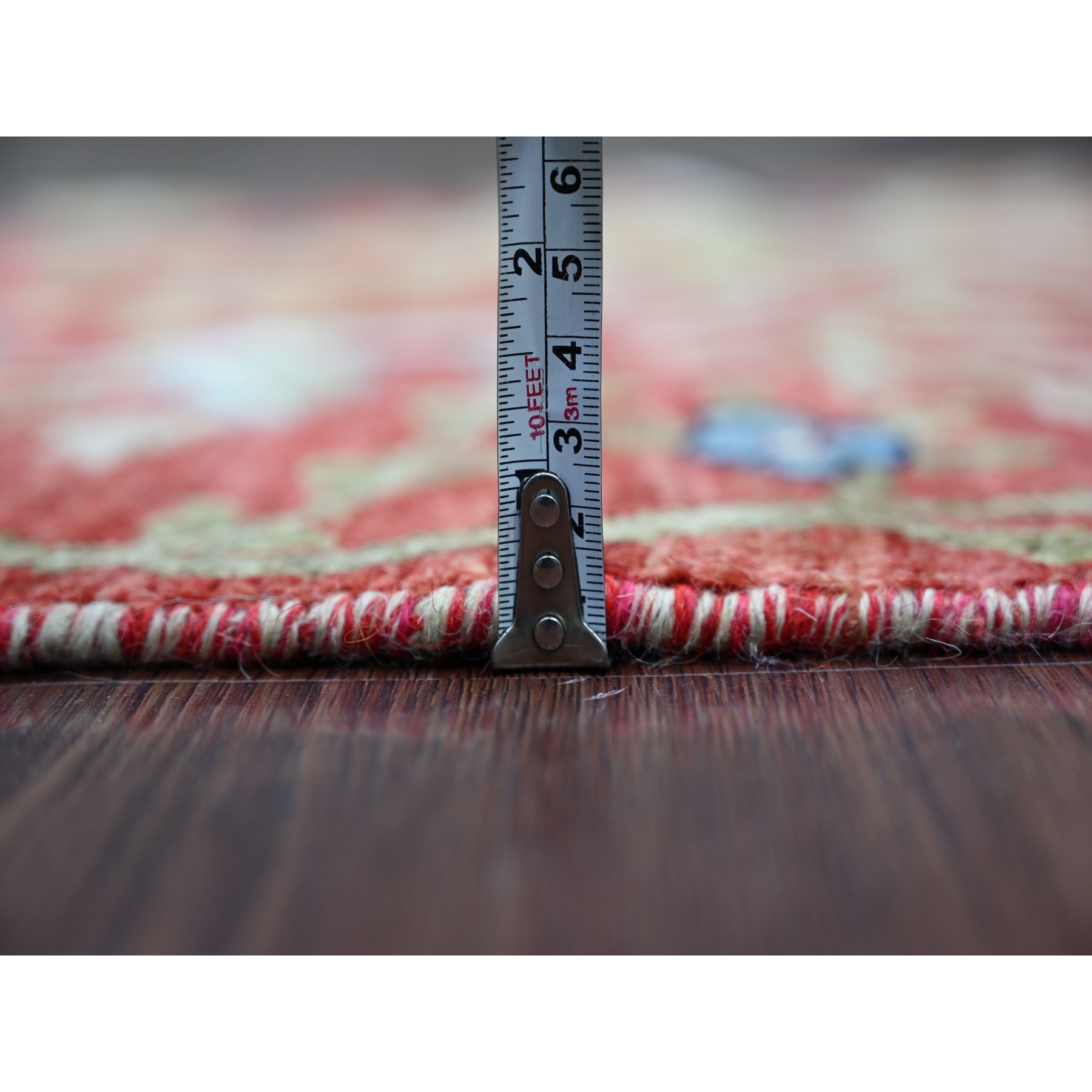 Oushak-And-Peshawar-Hand-Knotted-Rug-106015