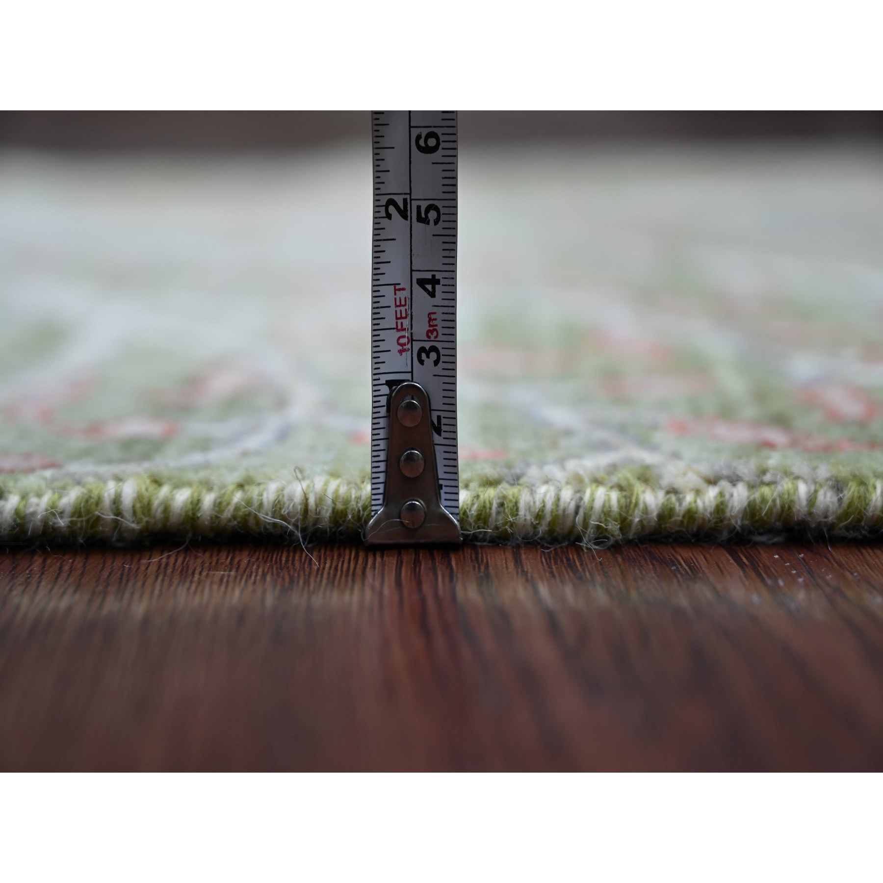 Oushak-And-Peshawar-Hand-Knotted-Rug-106020