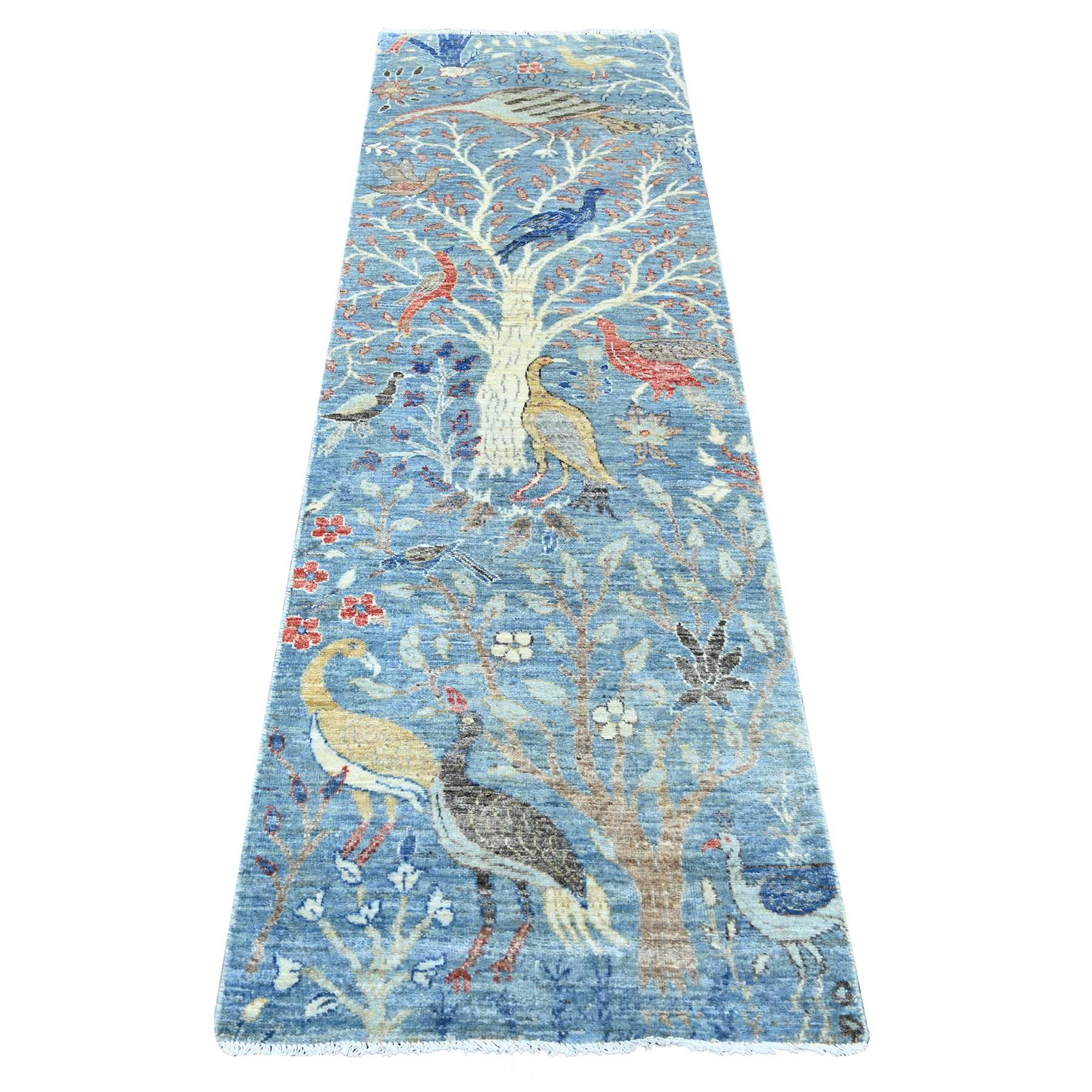 Oushak-And-Peshawar-Hand-Knotted-Rug-106025