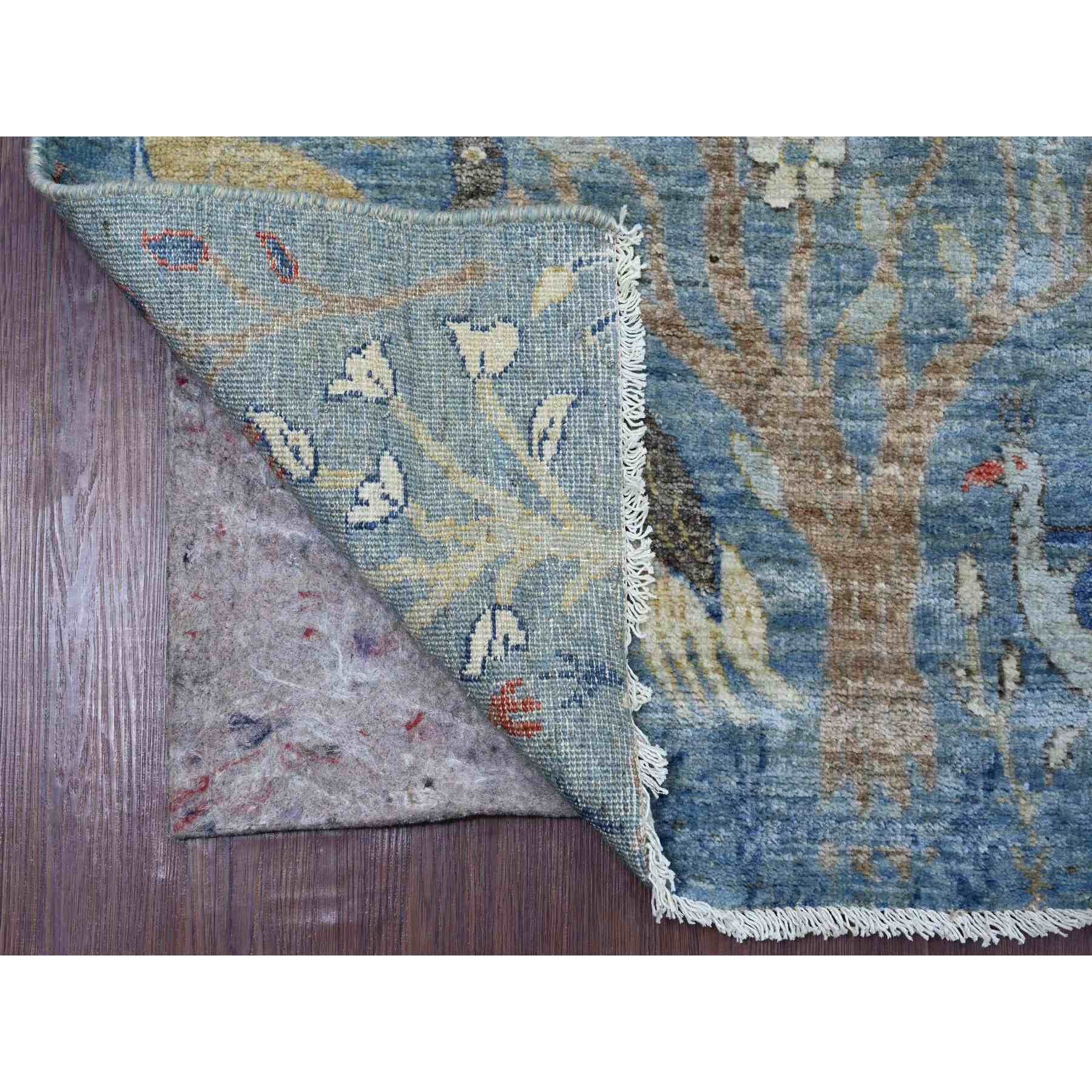 Oushak-And-Peshawar-Hand-Knotted-Rug-106025