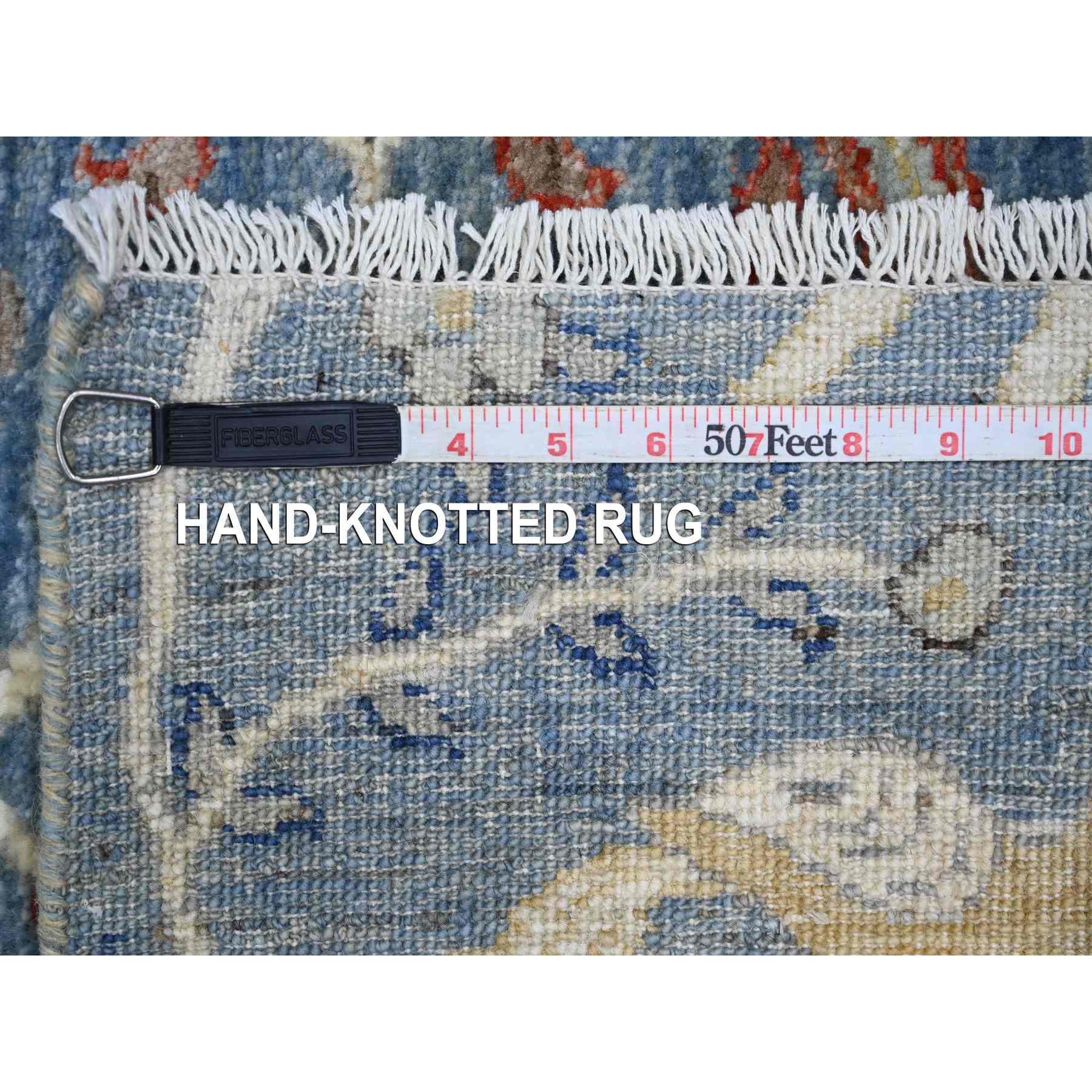 Oushak-And-Peshawar-Hand-Knotted-Rug-106025