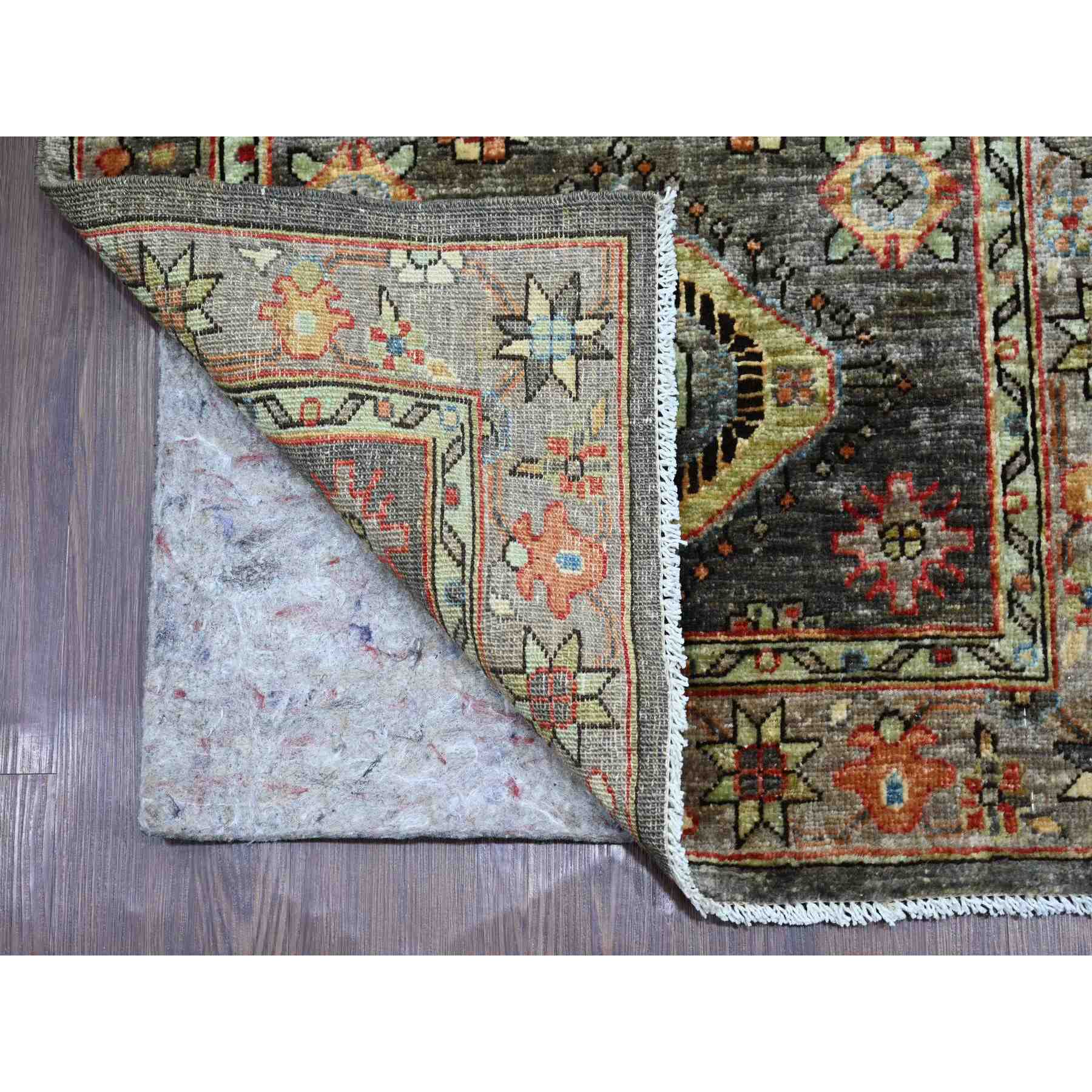 Oushak-And-Peshawar-Hand-Knotted-Rug-106055