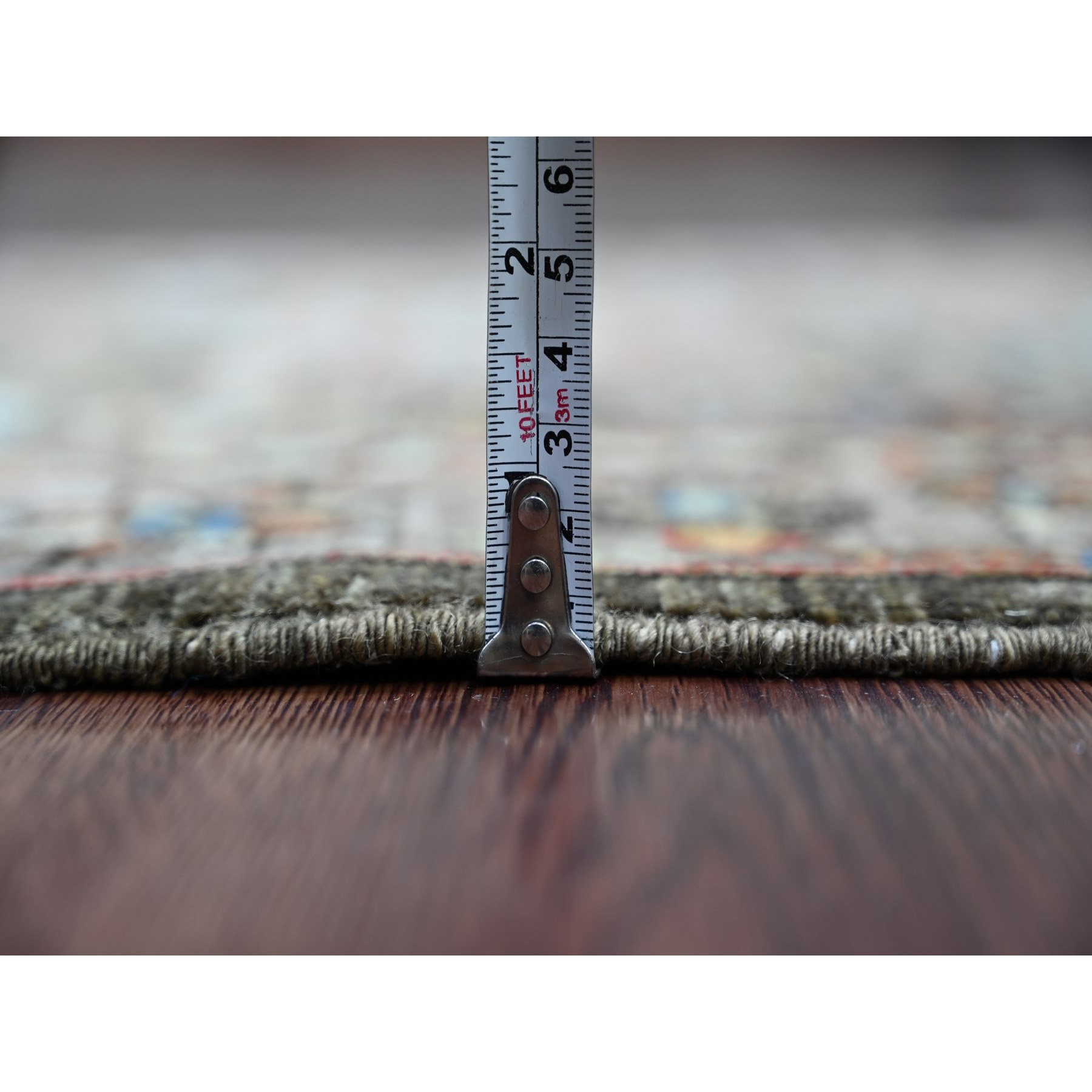 Oushak-And-Peshawar-Hand-Knotted-Rug-106055