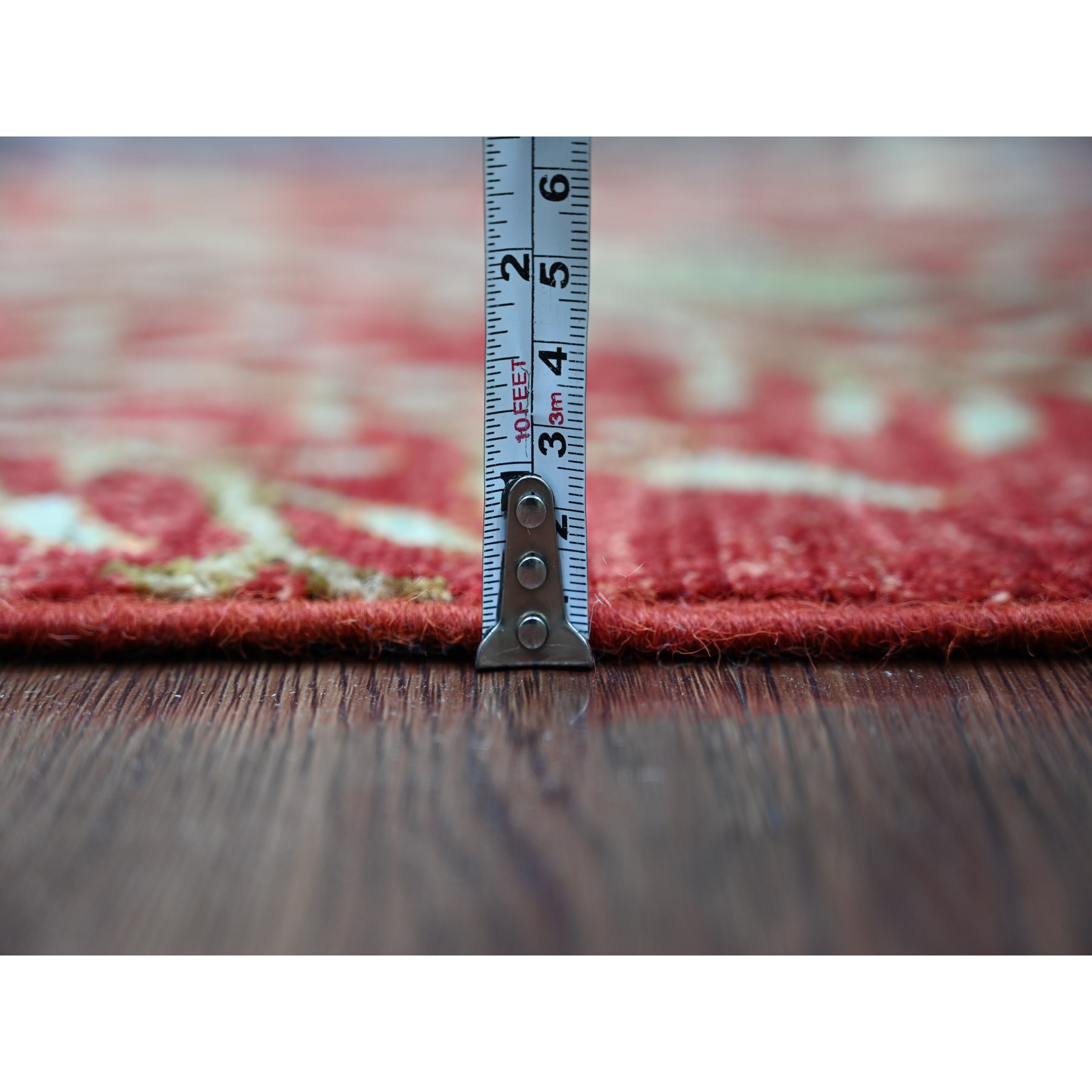Oushak-And-Peshawar-Hand-Knotted-Rug-106100
