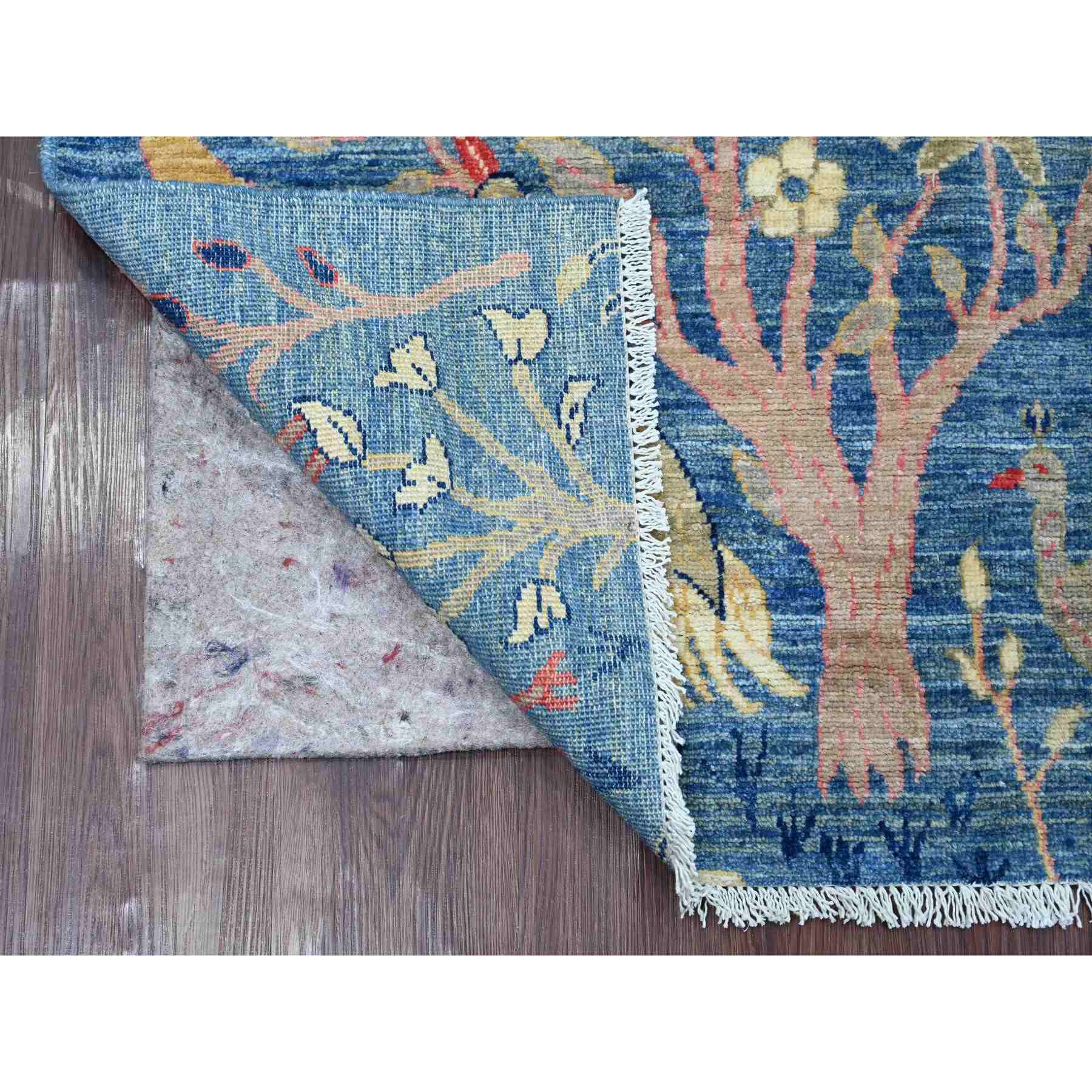 Oushak-And-Peshawar-Hand-Knotted-Rug-106105