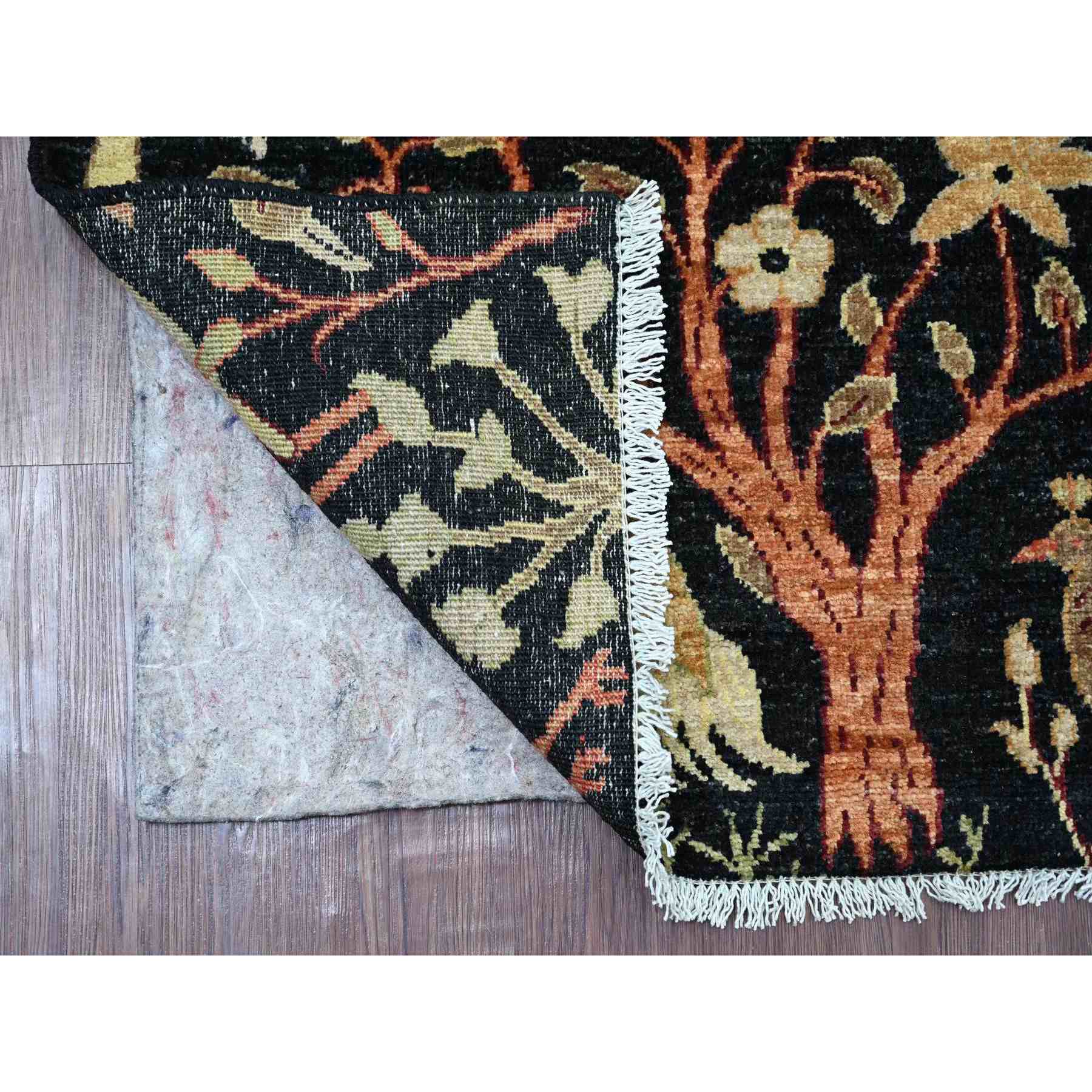 Oushak-And-Peshawar-Hand-Knotted-Rug-106115