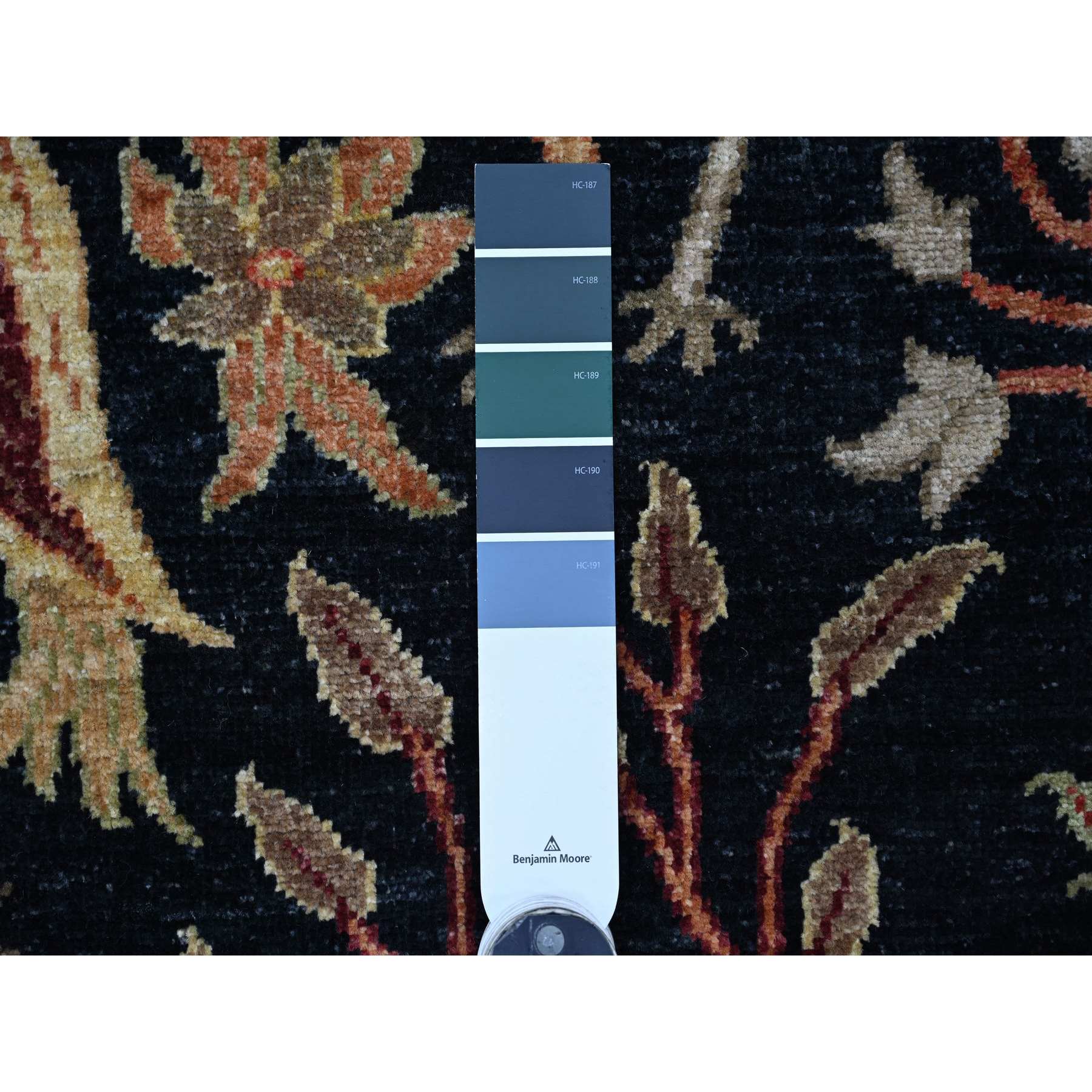 Oushak-And-Peshawar-Hand-Knotted-Rug-106115