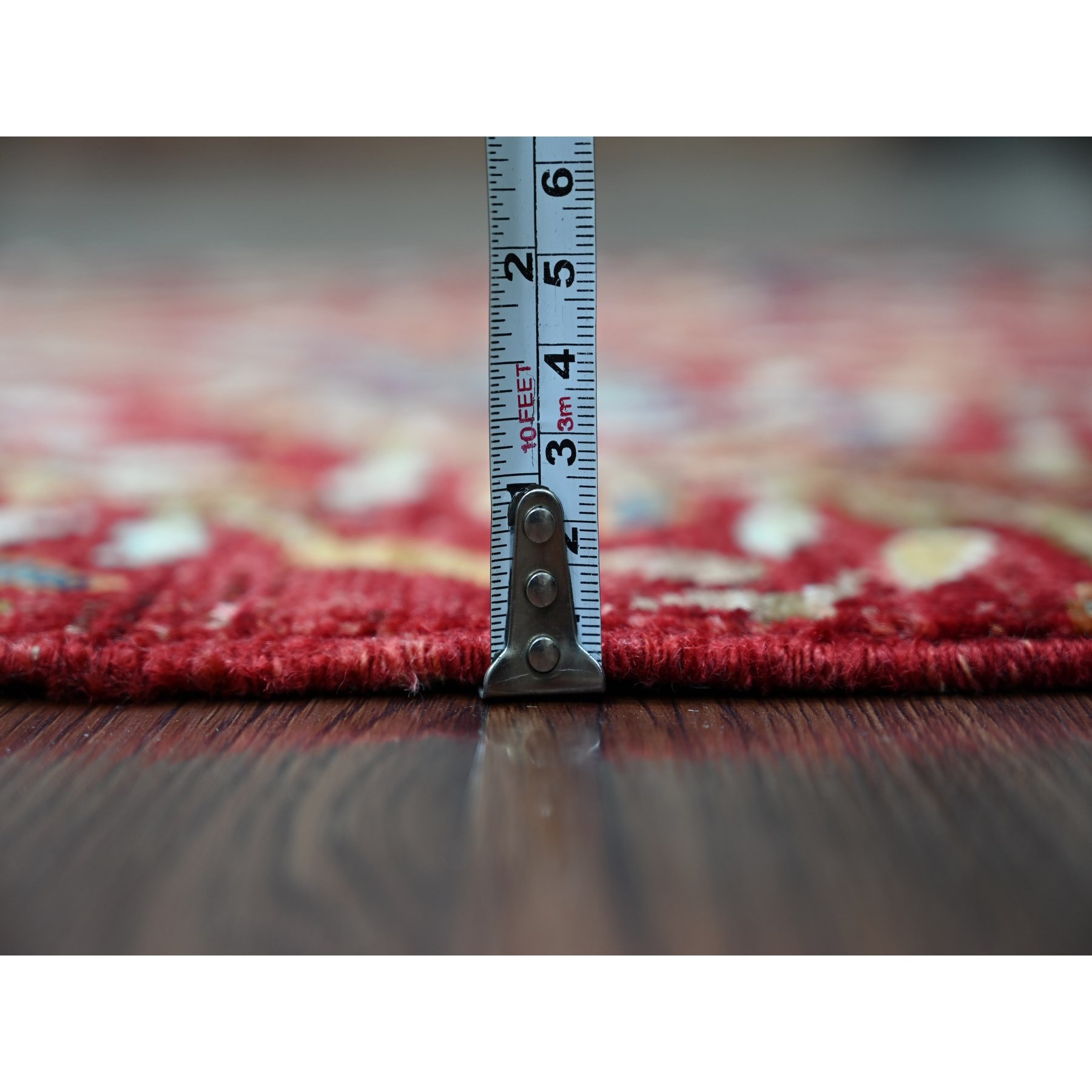 Oushak-And-Peshawar-Hand-Knotted-Rug-106135
