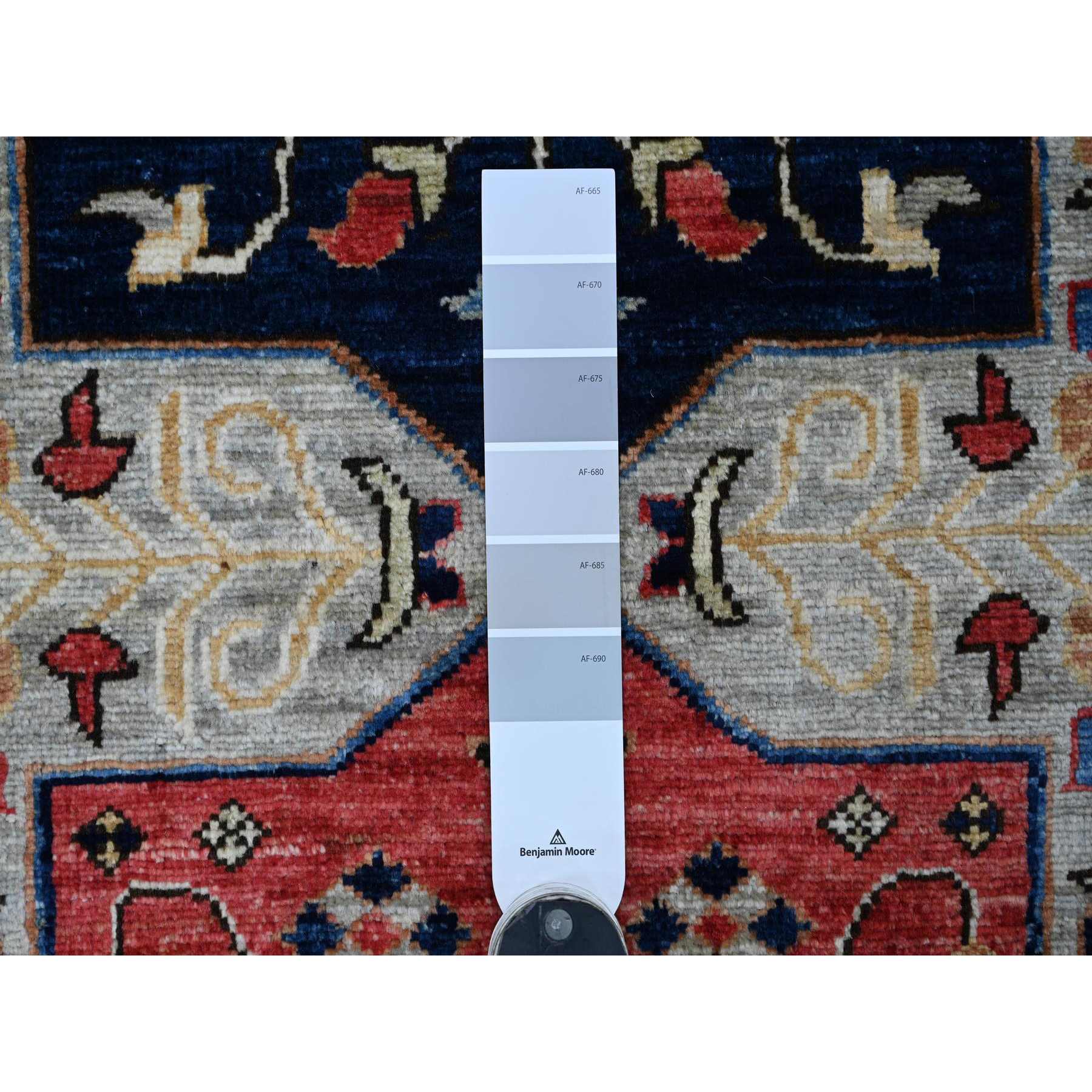 Oushak-And-Peshawar-Hand-Knotted-Rug-106185
