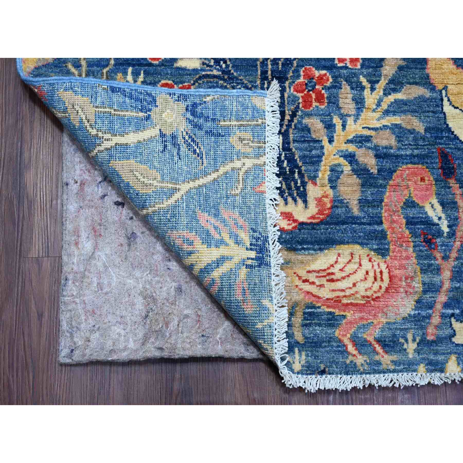 Oushak-And-Peshawar-Hand-Knotted-Rug-106290