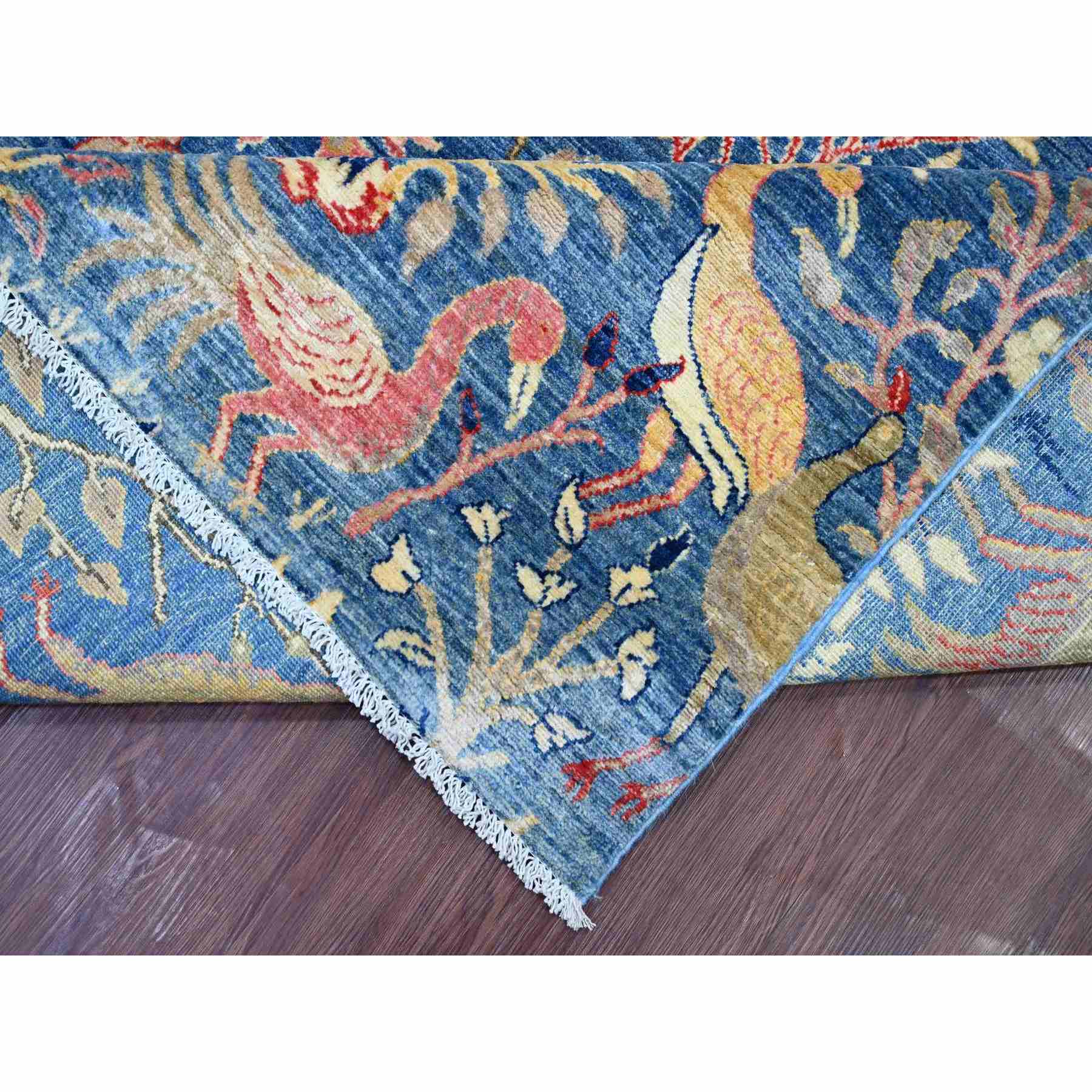 Oushak-And-Peshawar-Hand-Knotted-Rug-106290
