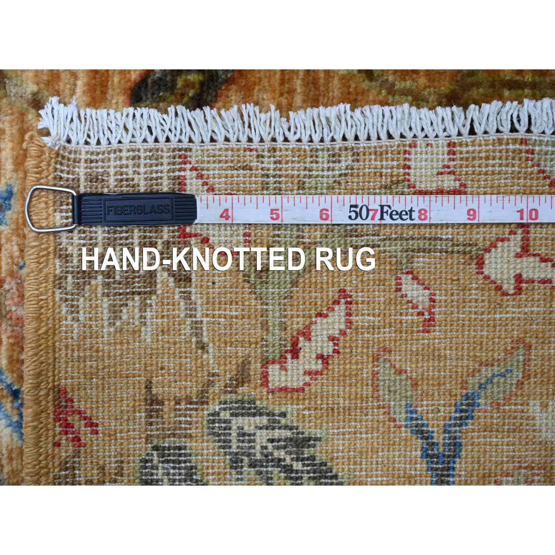 Oushak-And-Peshawar-Hand-Knotted-Rug-106295